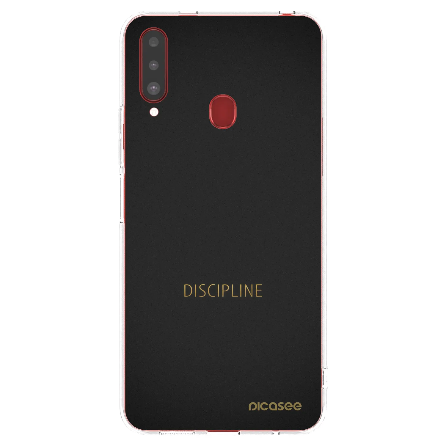 Picasee husă transparentă din silicon pentru Samsung Galaxy A20s - Discipline
