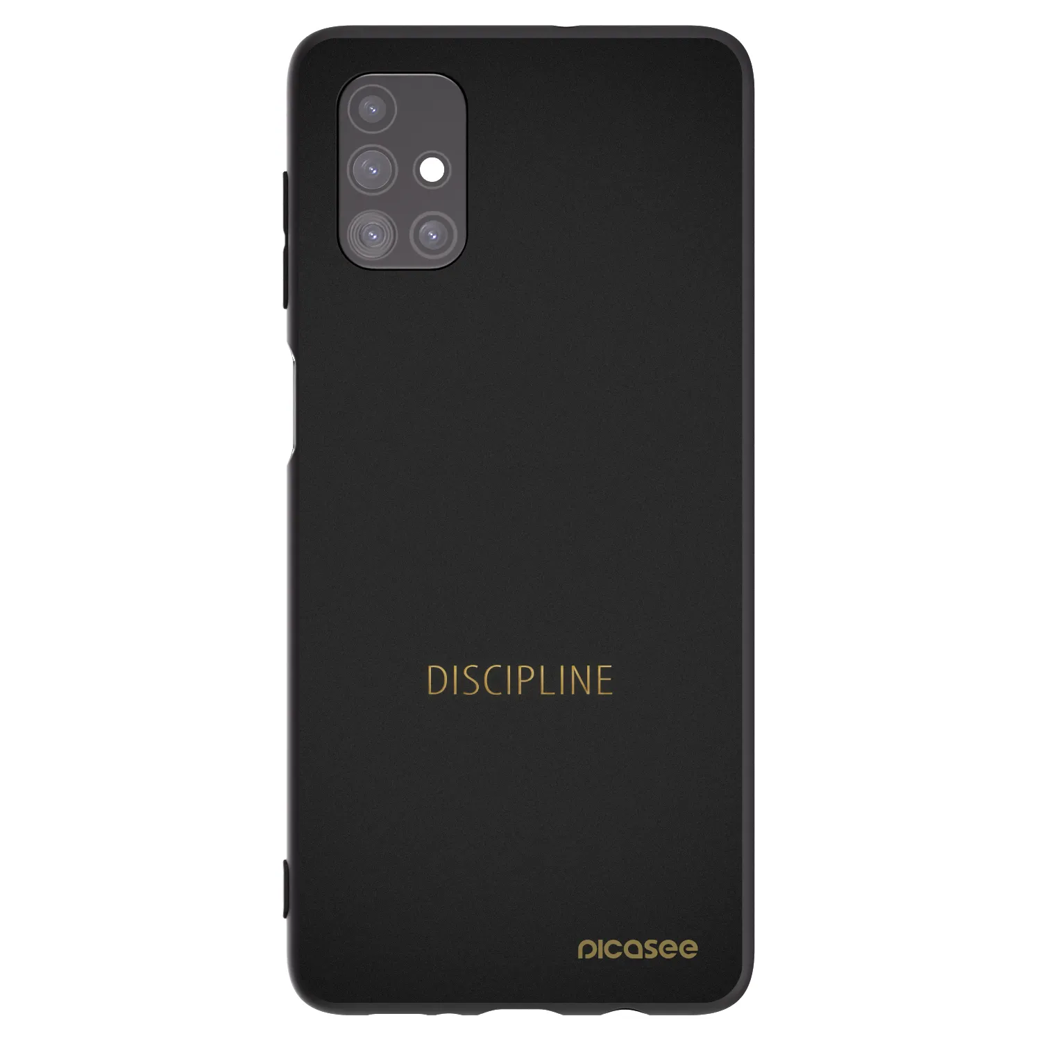 Picasee husă neagră din silicon pentru Samsung Galaxy M51 M515F - Discipline