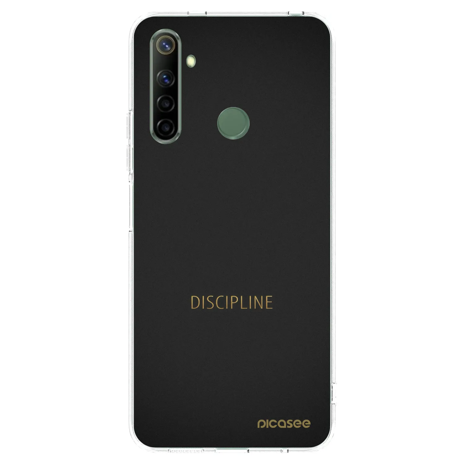 Picasee husă transparentă din silicon pentru Realme 6i - Discipline