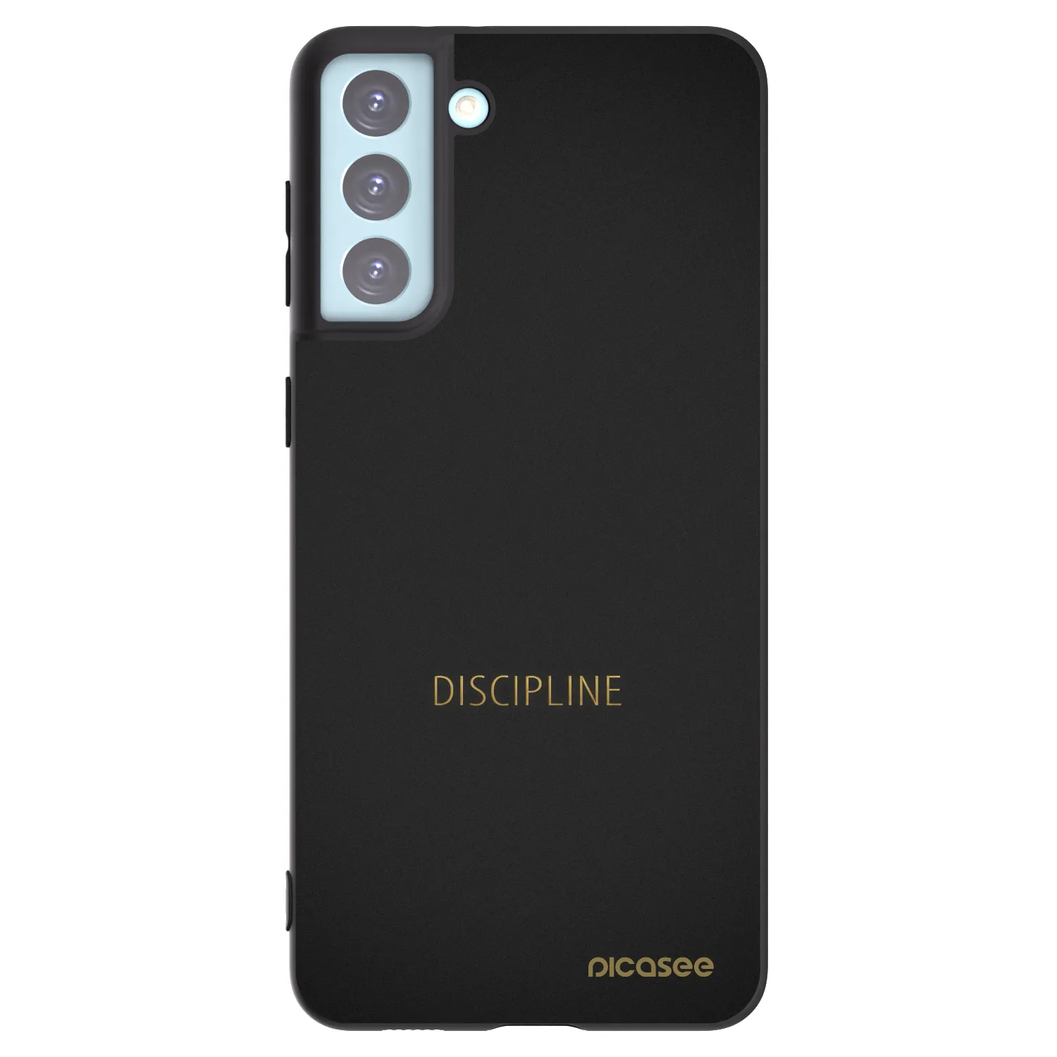 Picasee husă neagră din silicon pentru Samsung Galaxy S21+ 5G G996F - Discipline