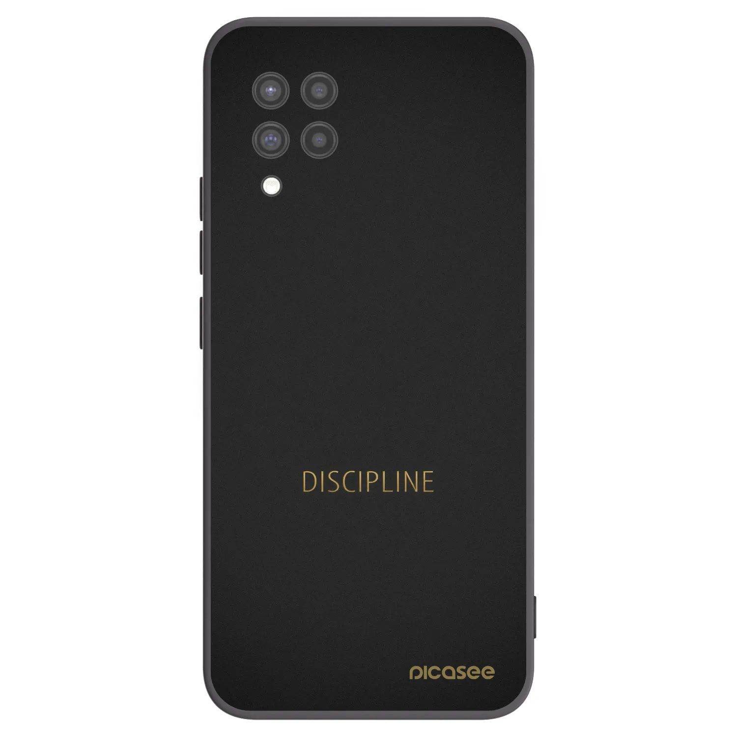 Picasee husă neagră din silicon pentru Samsung Galaxy A42 A426B - Discipline