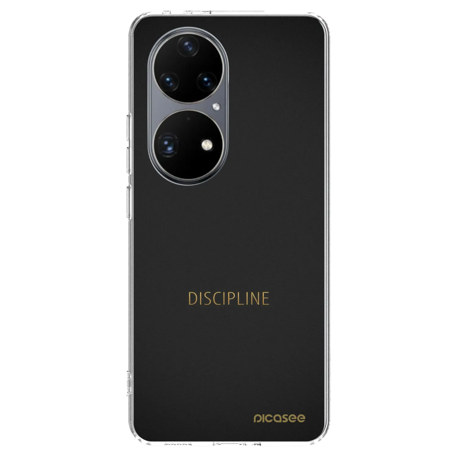 Picasee husă transparentă din silicon pentru Huawei P50 - Discipline