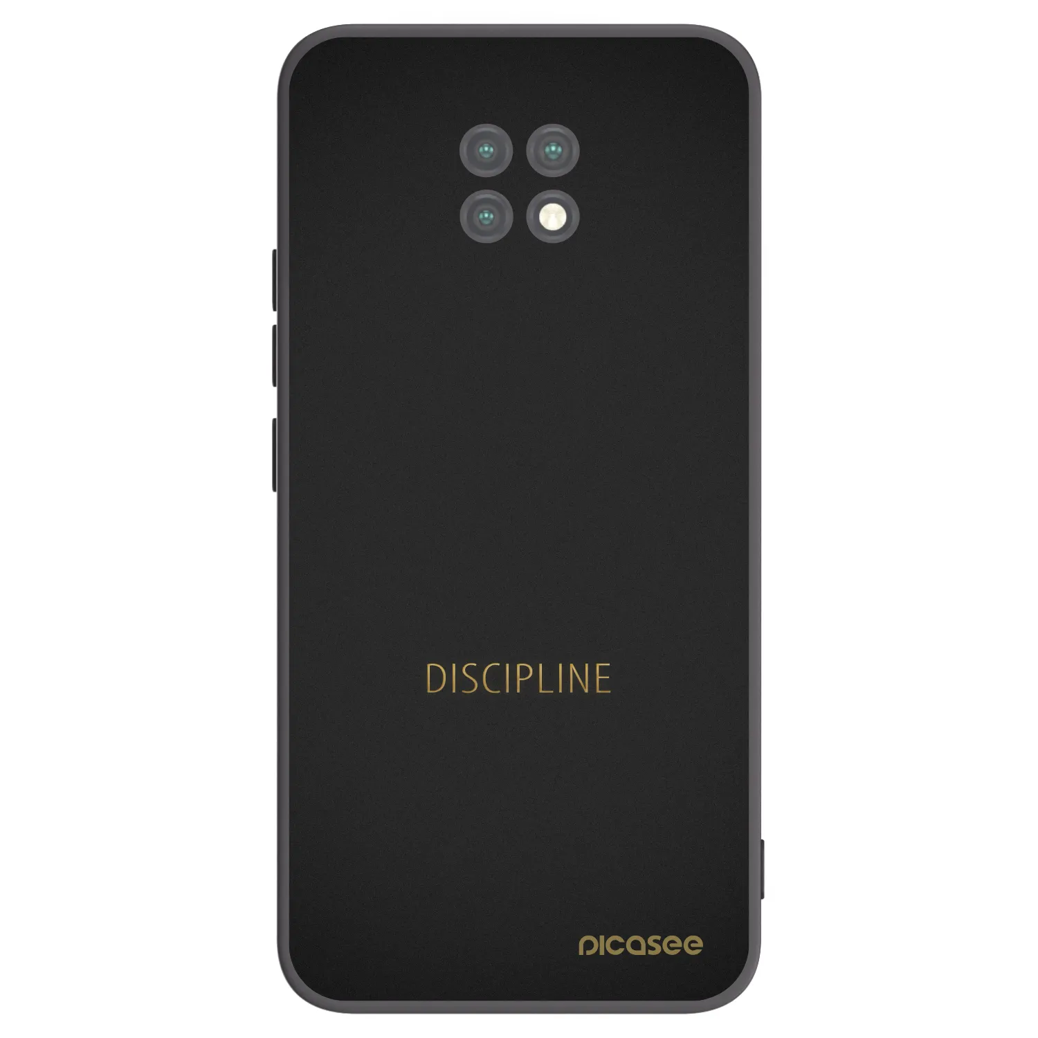 Picasee husă neagră din silicon pentru Xiaomi Redmi Note 9T - Discipline