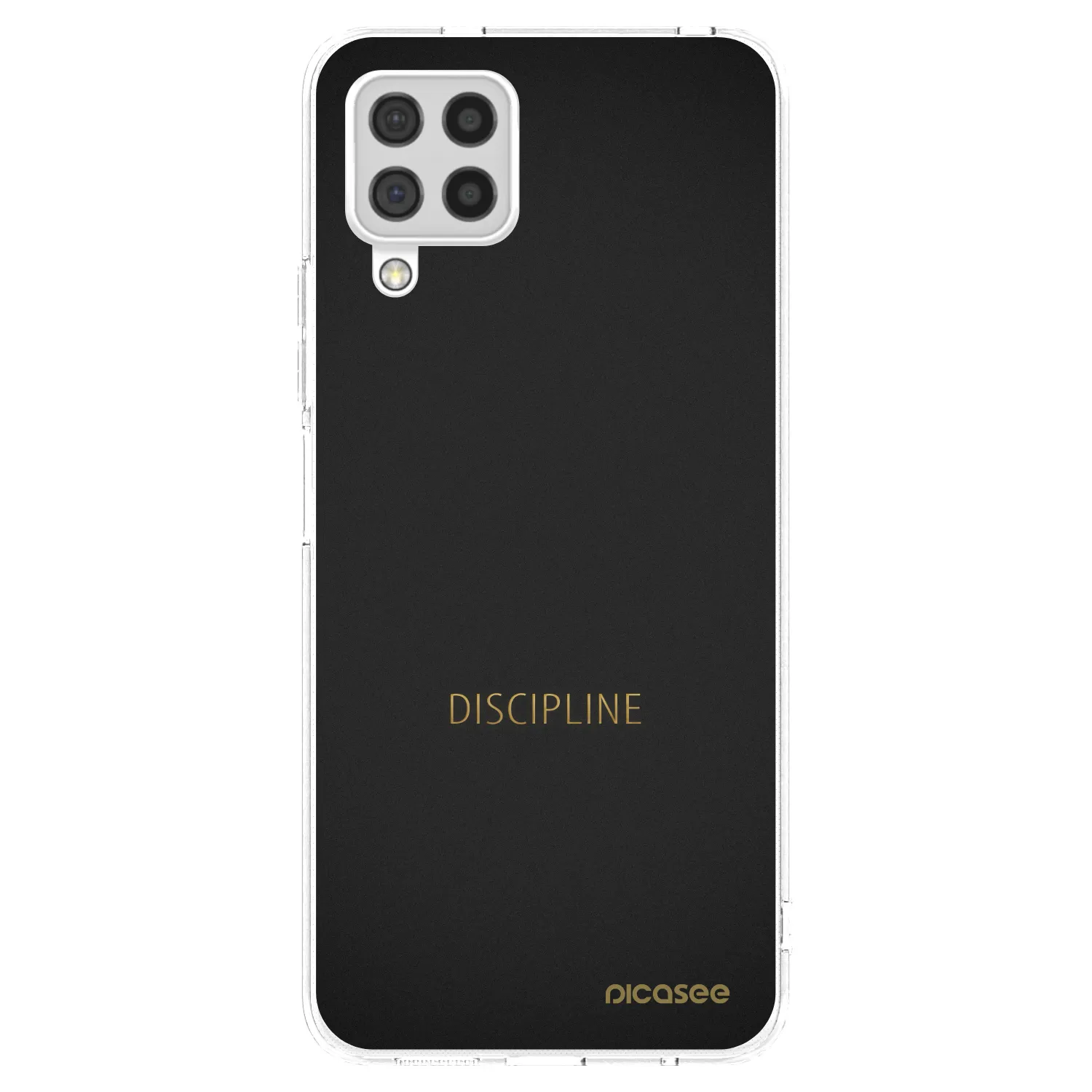 Picasee husă transparentă din silicon pentru Samsung Galaxy A22 A225F 4G - Discipline