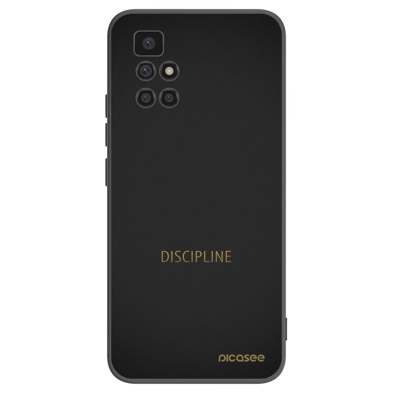 Picasee husă neagră din silicon pentru Xiaomi Redmi 10 - Discipline