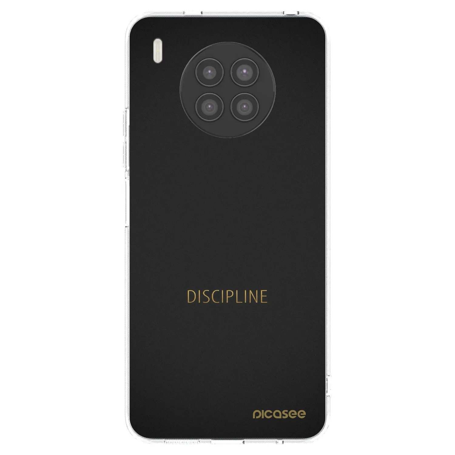 Picasee husă transparentă din silicon pentru Huawei Nova 8i - Discipline