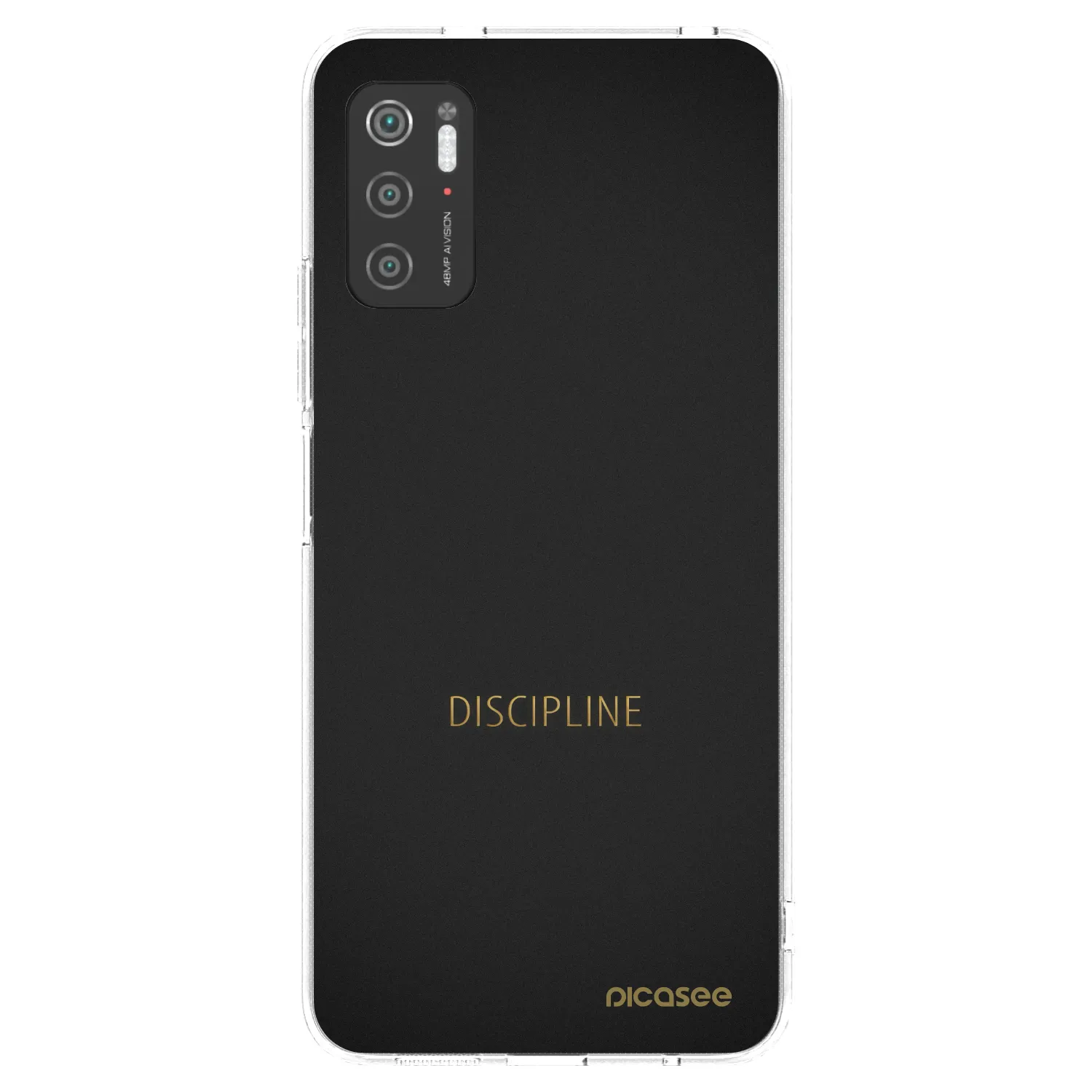 Picasee husă transparentă din silicon pentru Xiaomi Poco M3 Pro 5G - Discipline