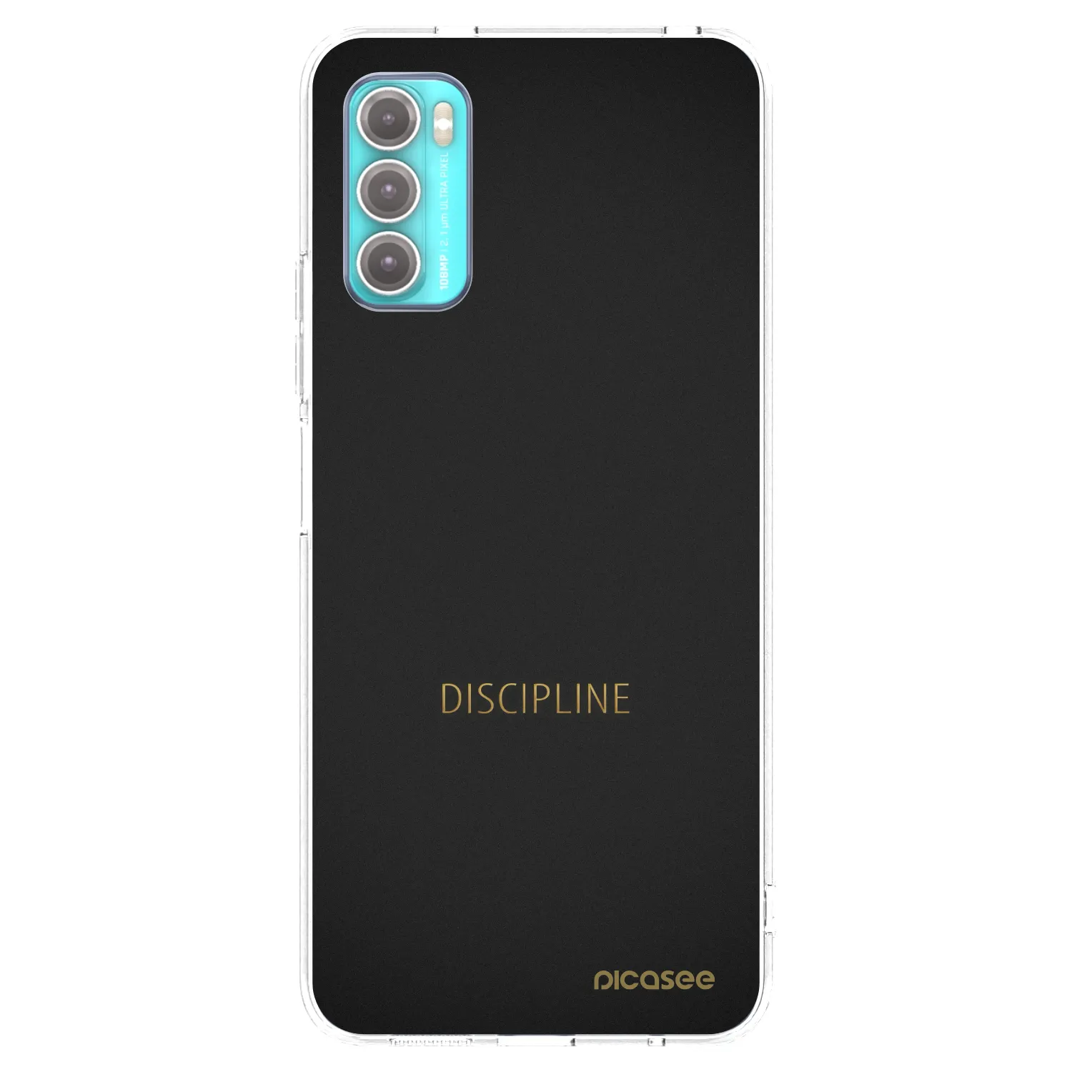 Picasee husă transparentă din silicon pentru Motorola Moto G60 - Discipline