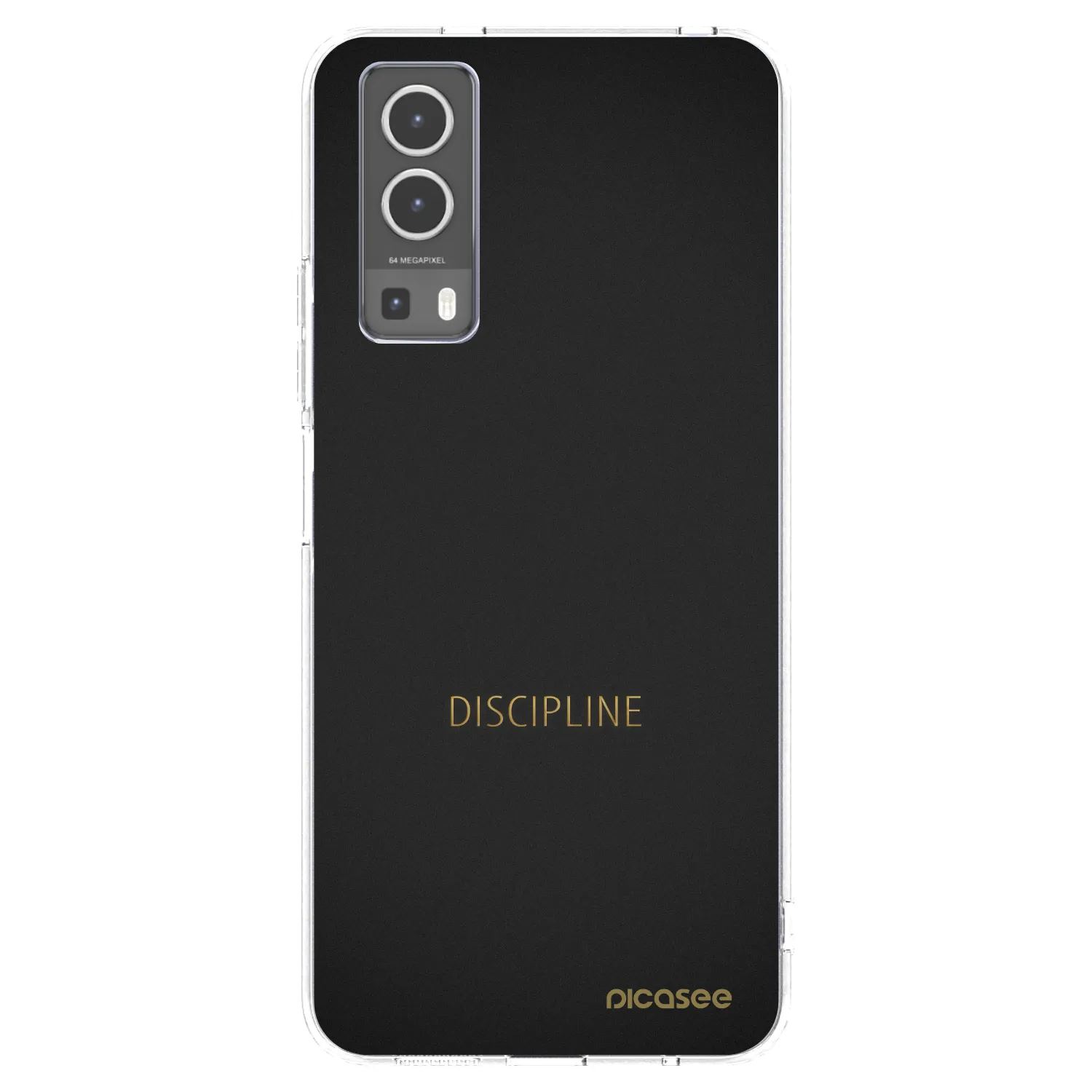Picasee husă transparentă din silicon pentru Vivo Y72 5G - Discipline