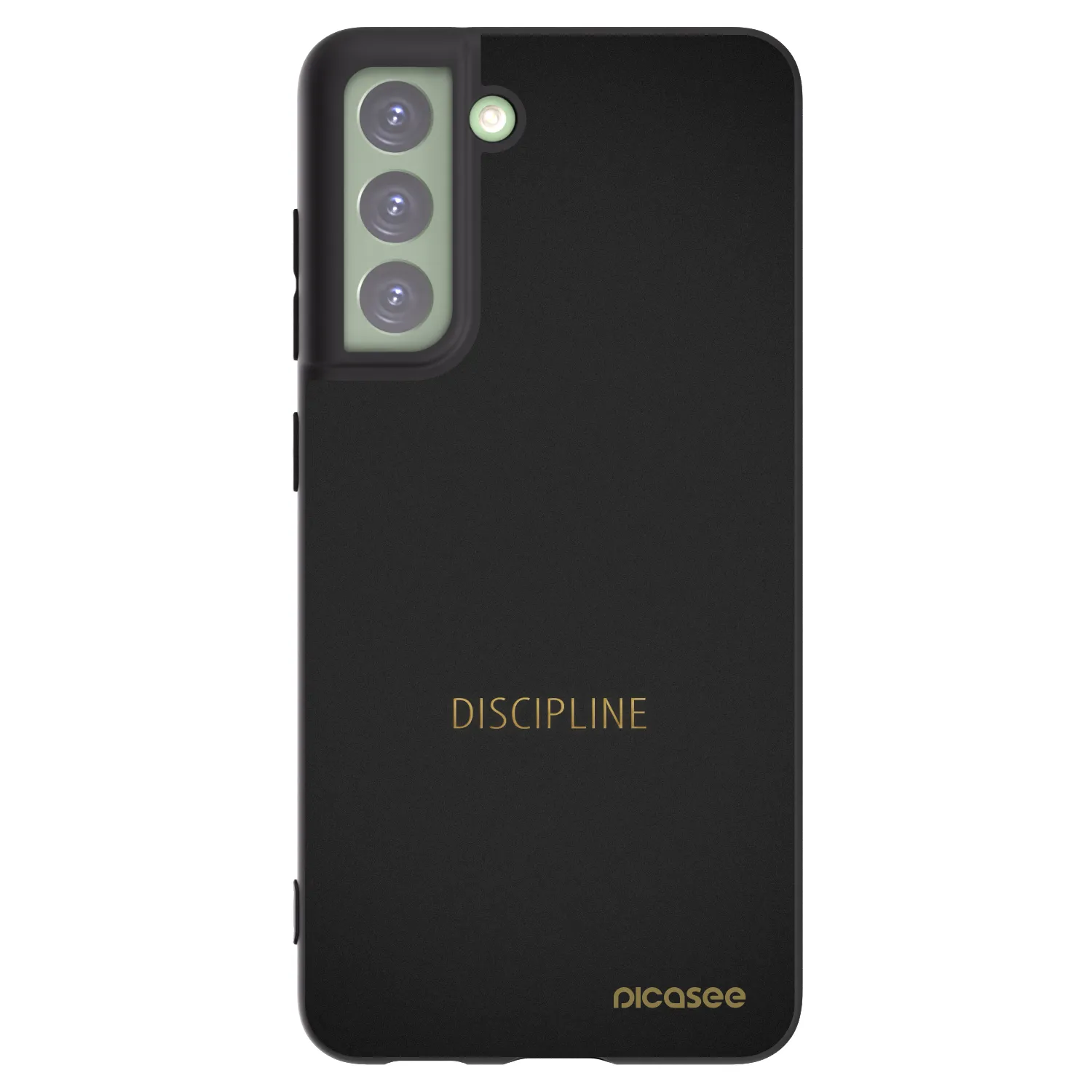Picasee husă neagră din silicon pentru Samsung Galaxy S21 FE 5G - Discipline