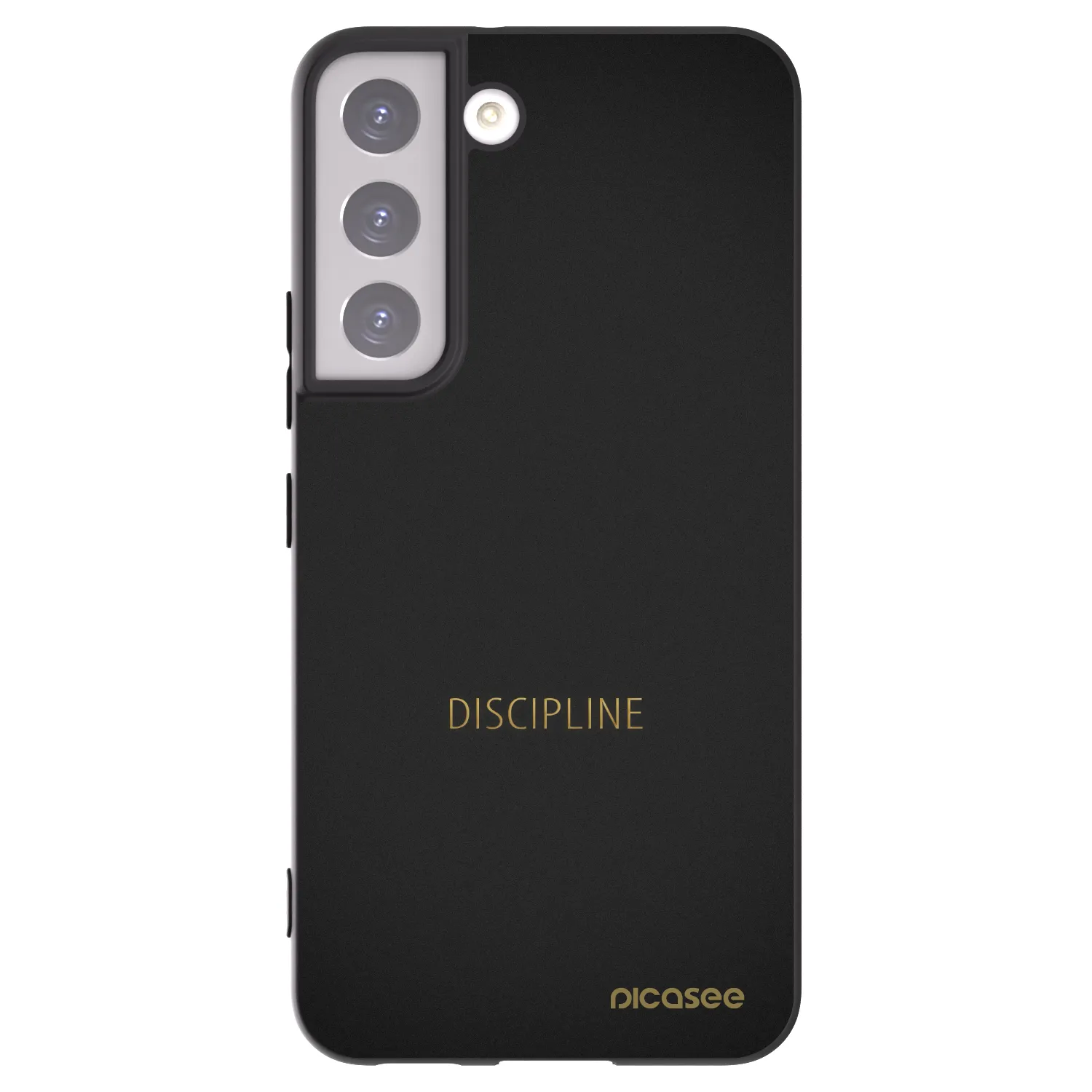 Picasee husă neagră din silicon pentru Samsung Galaxy S22 5G - Discipline