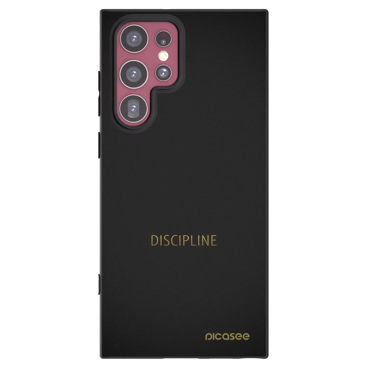 Picasee husă neagră din silicon pentru Samsung Galaxy S22 Ultra 5G - Discipline