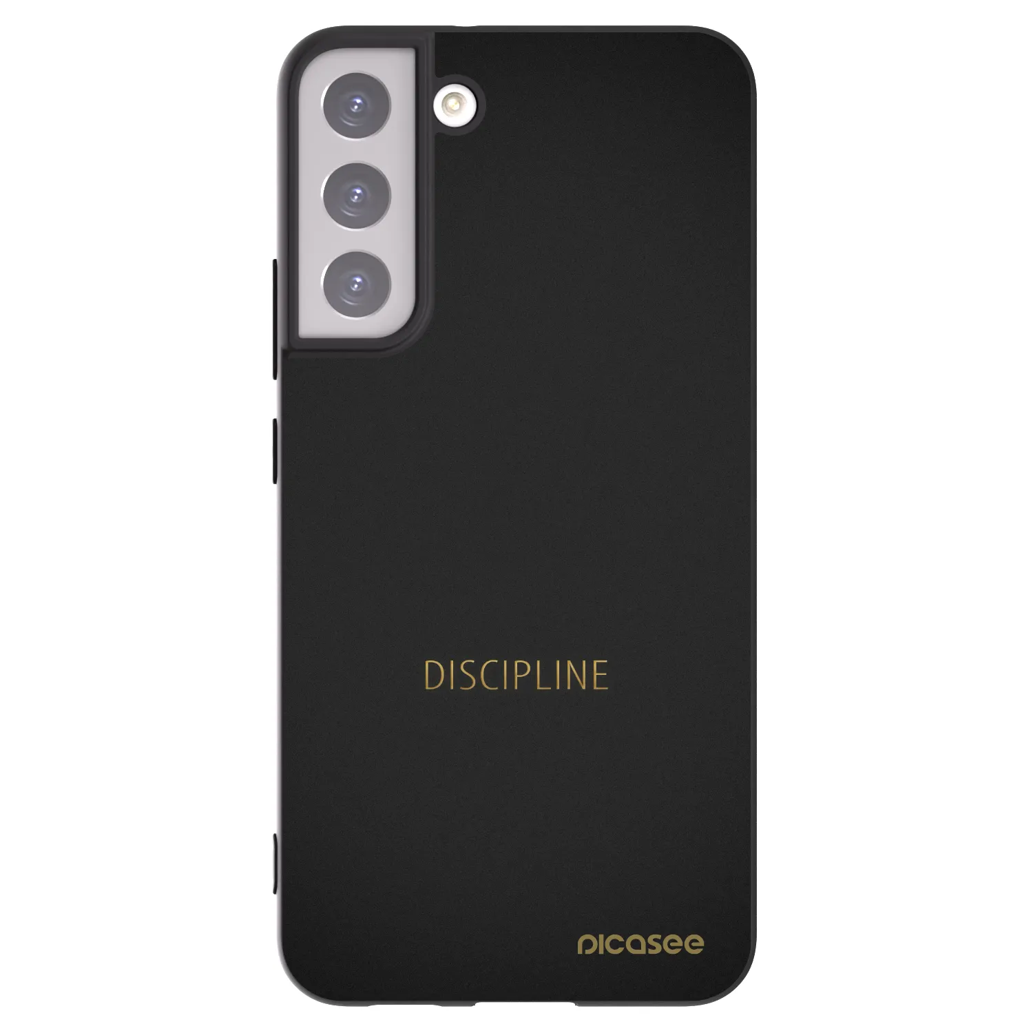 Picasee husă neagră din silicon pentru Samsung Galaxy S22+ 5G - Discipline