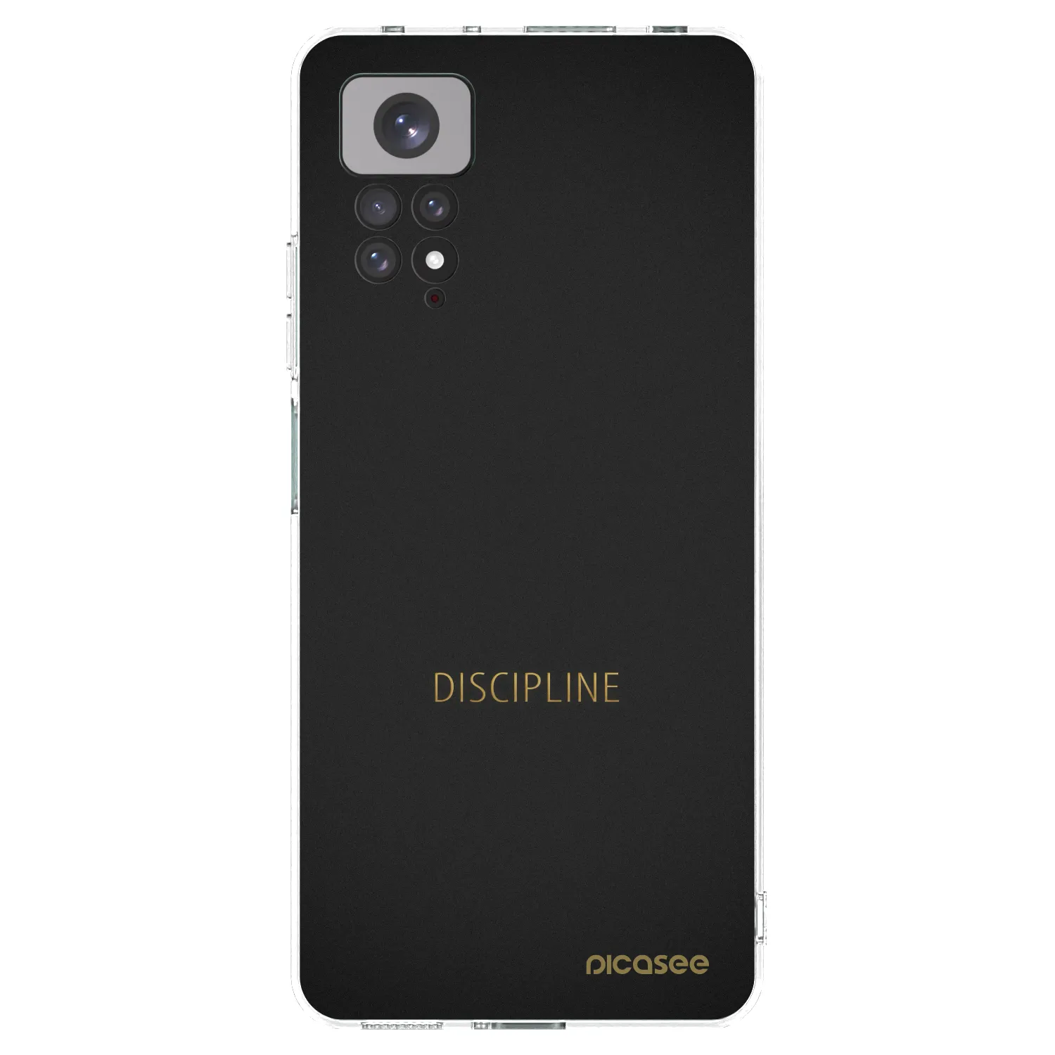 Picasee husă transparentă din silicon pentru Xiaomi Redmi Note 11 - Discipline