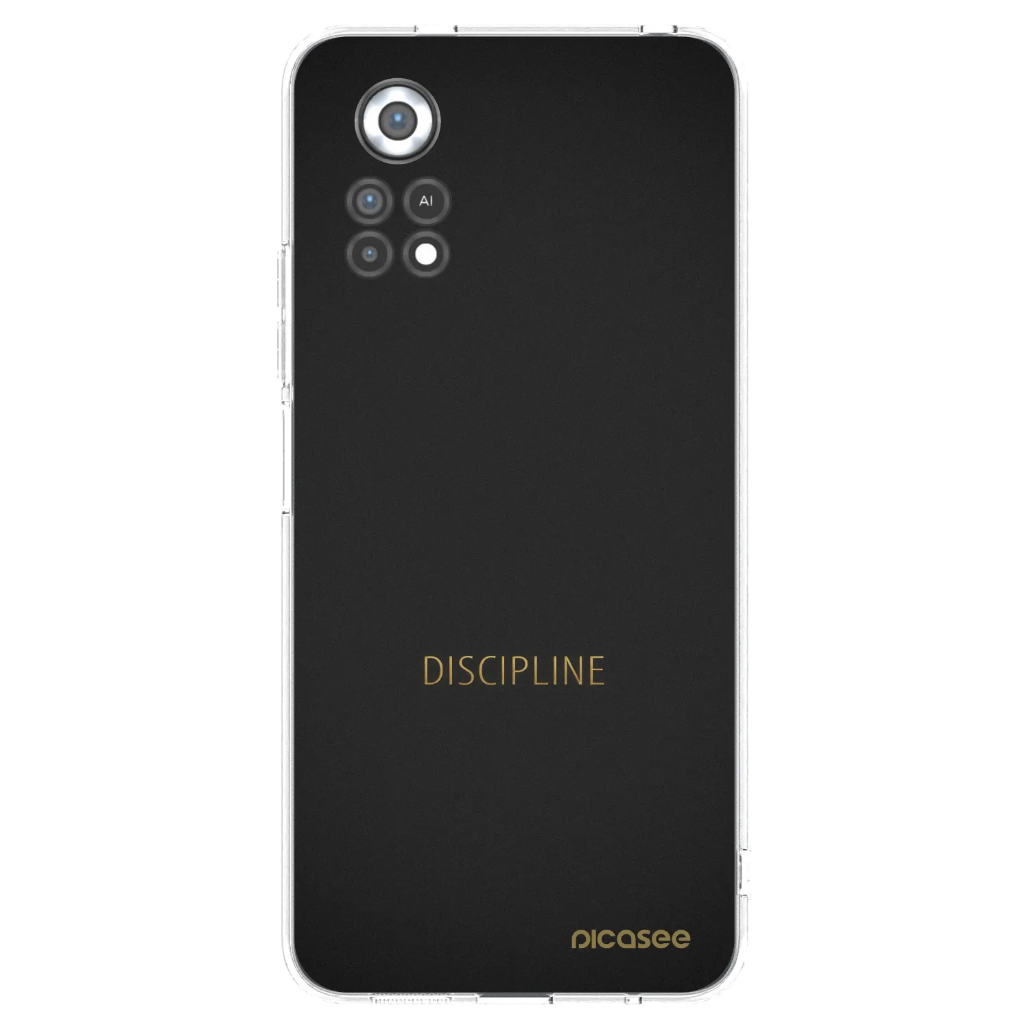 Picasee husă transparentă din silicon pentru Xiaomi Poco X4 Pro 5G - Discipline