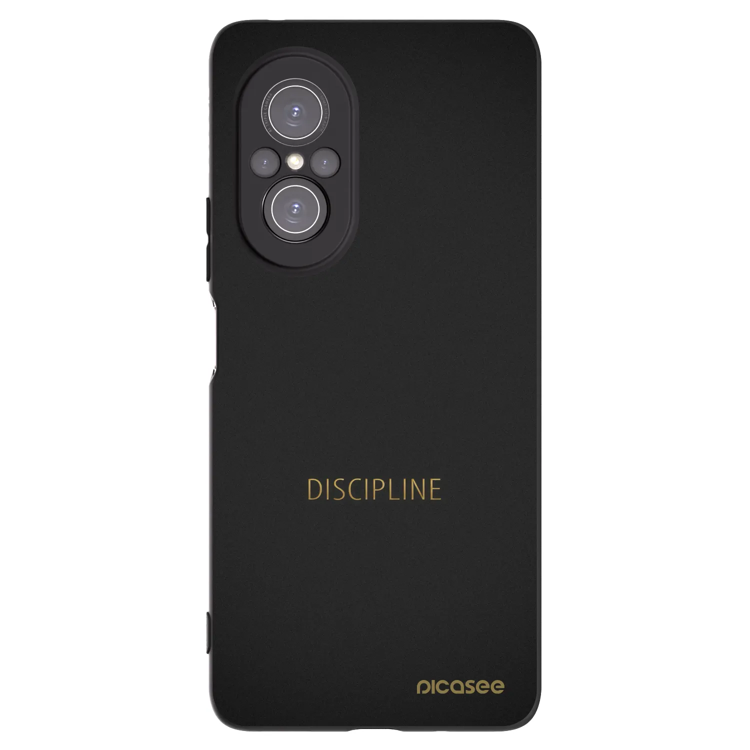 Picasee husă neagră din silicon pentru Huawei Nova 9 SE - Discipline