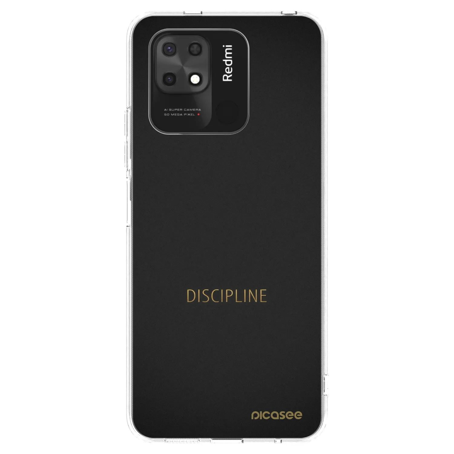 Picasee husă transparentă din silicon pentru Xiaomi Redmi 10C - Discipline