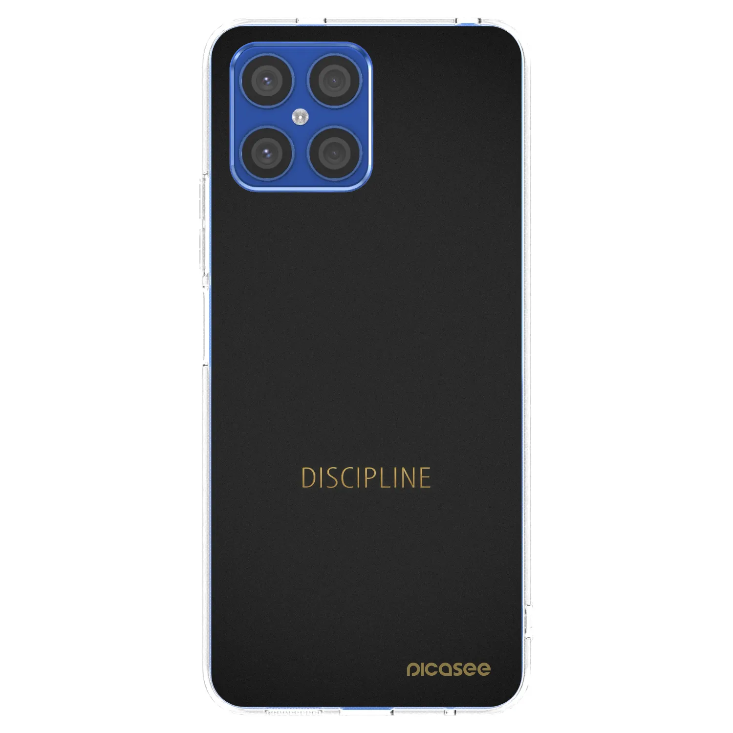 Picasee husă transparentă din silicon pentru Honor X8 4G - Discipline