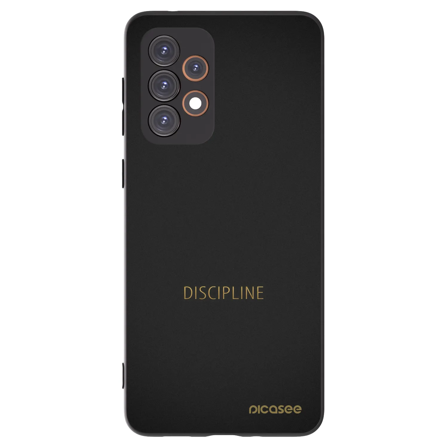 Picasee husă neagră din silicon pentru Samsung Galaxy A33 5G A336 - Discipline