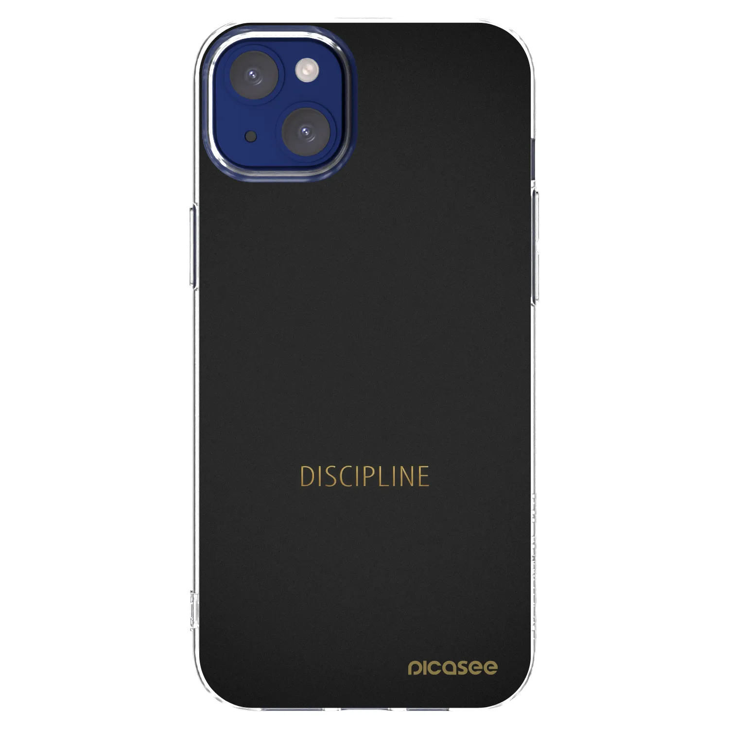 Picasee husă transparentă din silicon pentru Apple iPhone 14 Plus - Discipline
