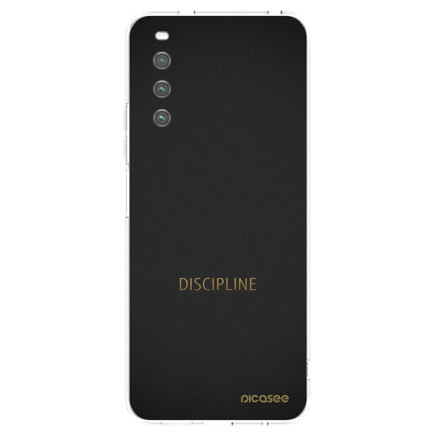 Picasee husă transparentă din silicon pentru Sony Xperia 10 IV 5G - Discipline