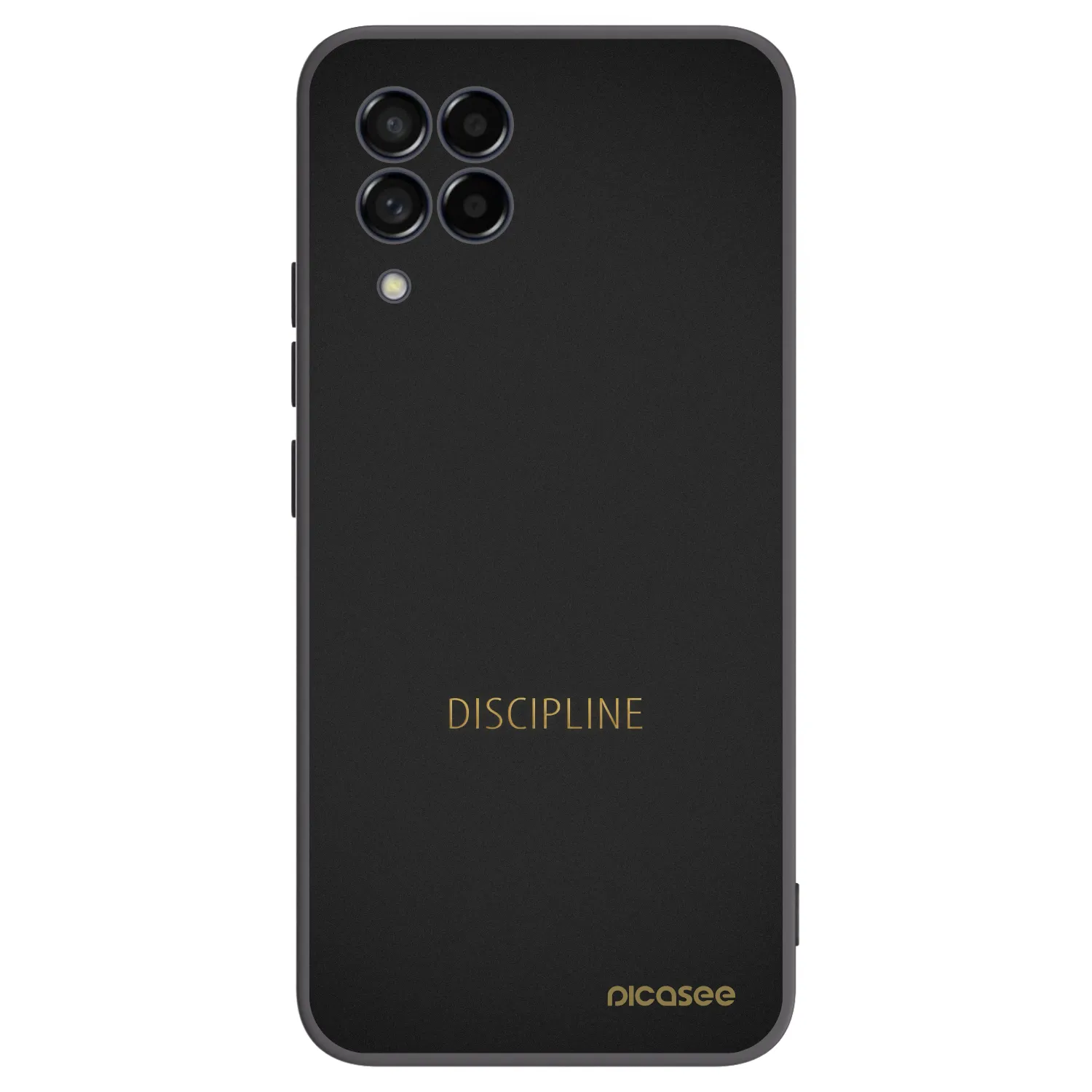Picasee husă neagră din silicon pentru Samsung Galaxy M53 5G - Discipline