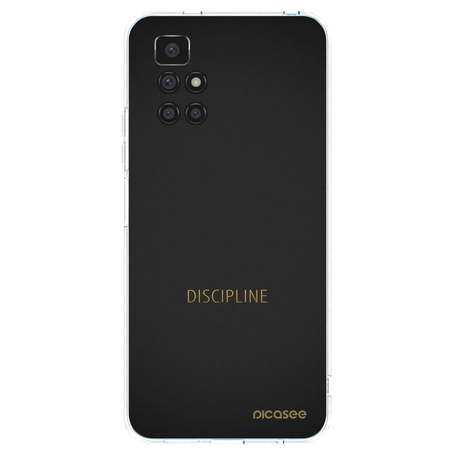 Picasee husă transparentă din silicon pentru Xiaomi Redmi 10 (2022) - Discipline