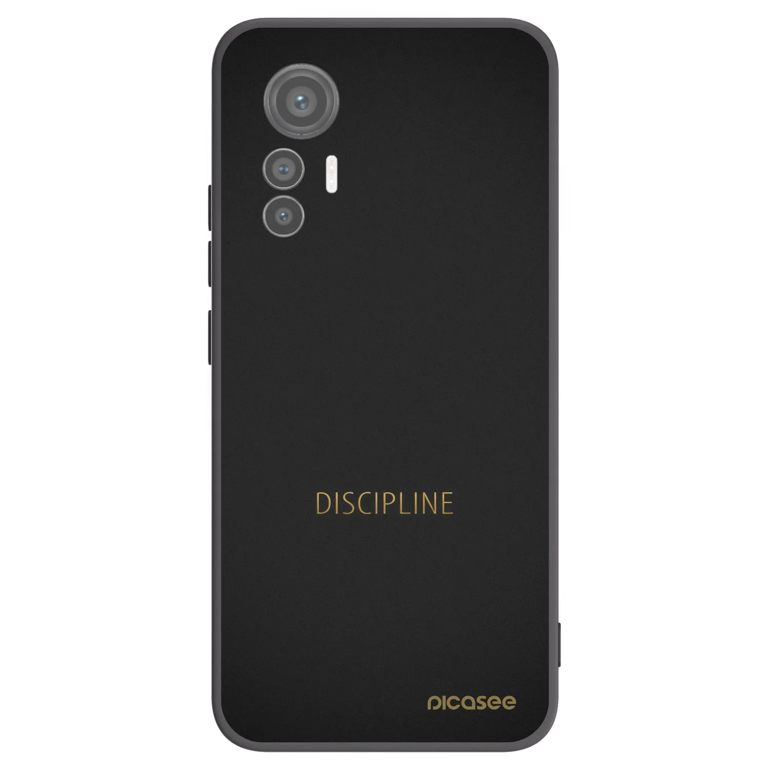 Picasee husă neagră din silicon pentru Xiaomi 12 Lite - Discipline