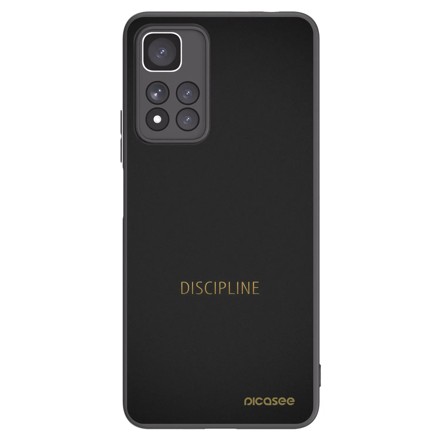 Picasee husă neagră din silicon pentru Xiaomi Redmi Note 11 Pro+ 5G - Discipline