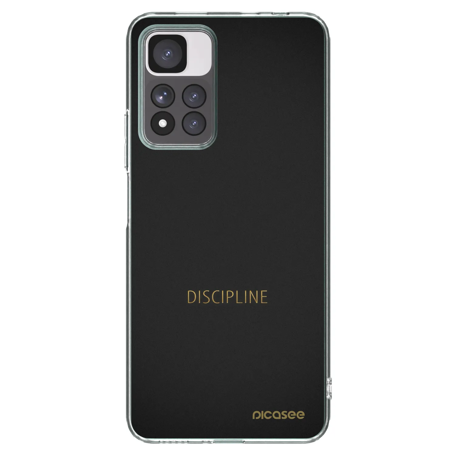 Picasee husă transparentă din silicon pentru Xiaomi Redmi Note 11 Pro+ 5G - Discipline