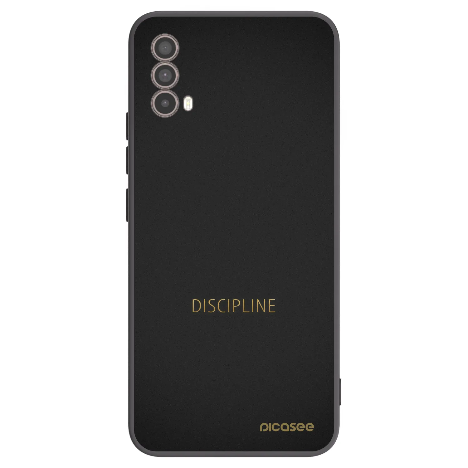Picasee husă neagră din silicon pentru Motorola Moto E40 - Discipline