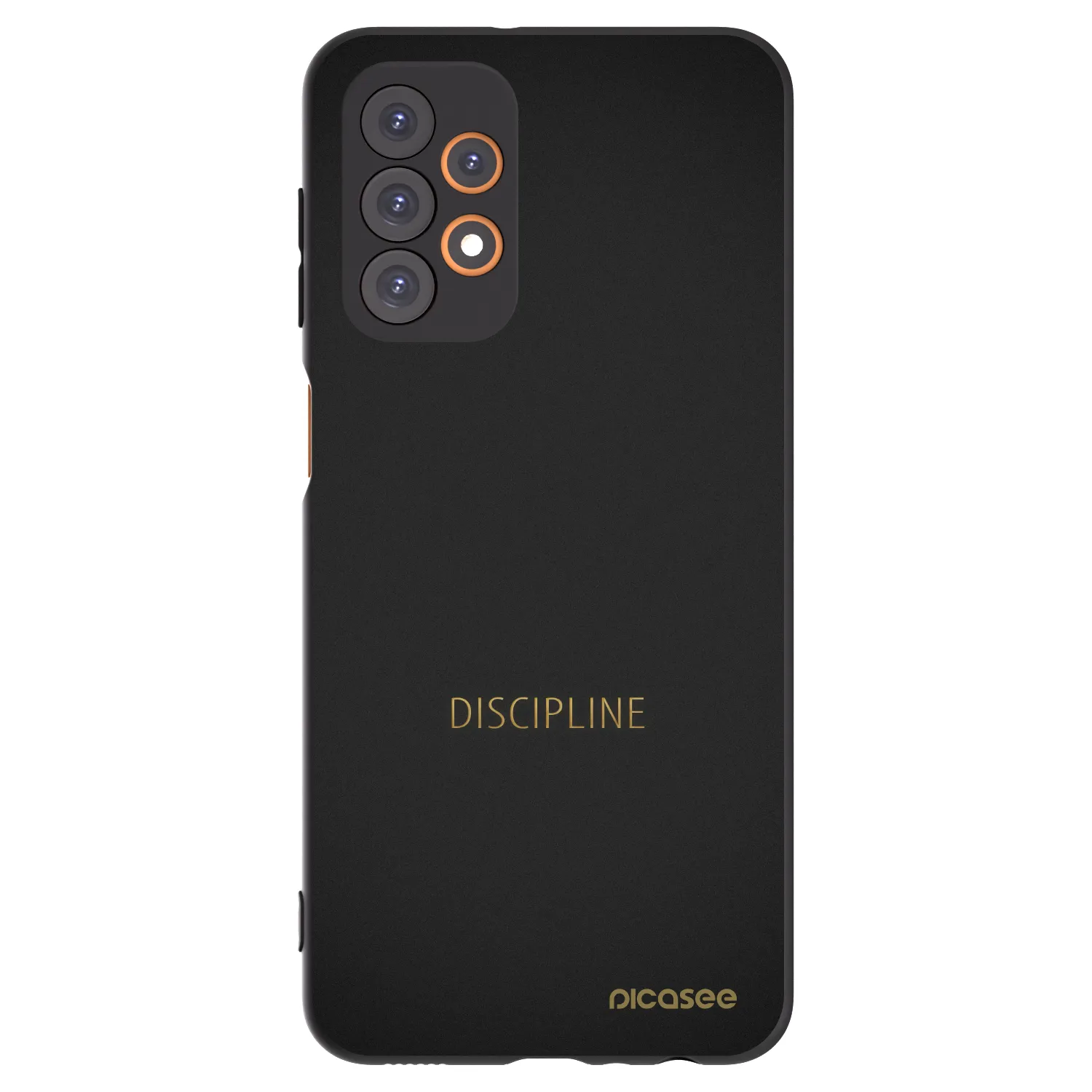 Picasee husă neagră din silicon pentru Samsung Galaxy A23 A235F 4G - Discipline