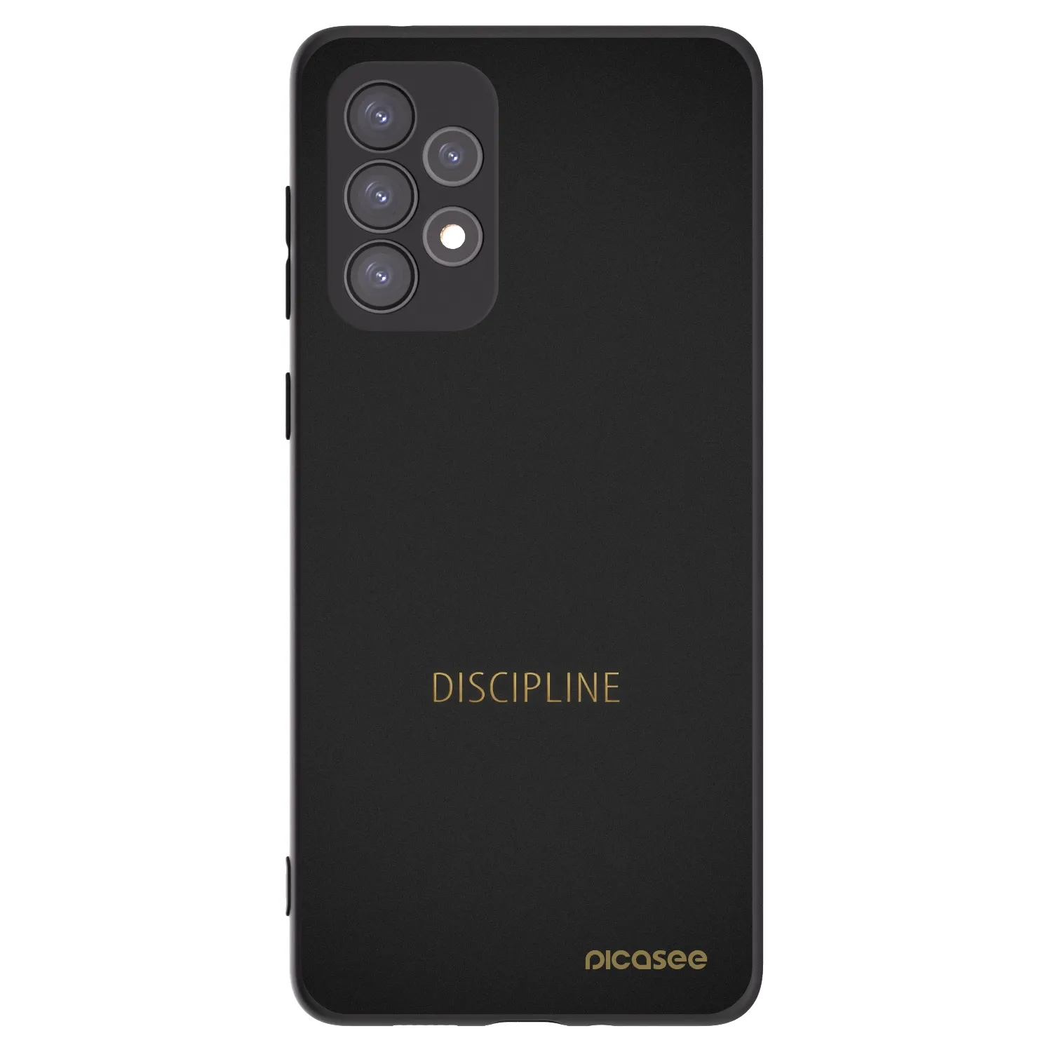 Picasee husă neagră din silicon pentru Samsung Galaxy A73 5G - Discipline