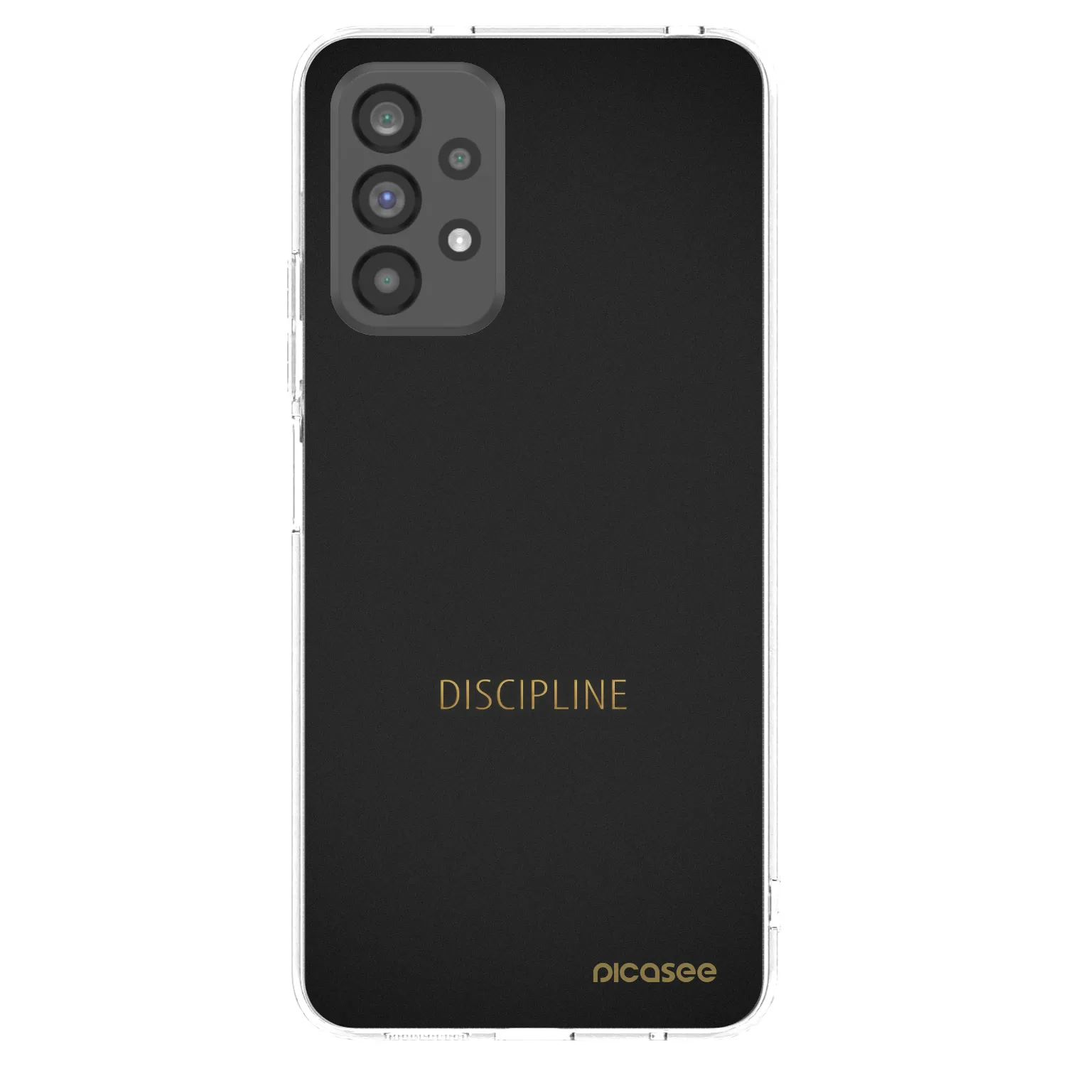 Picasee husă transparentă din silicon pentru Samsung Galaxy A73 5G - Discipline