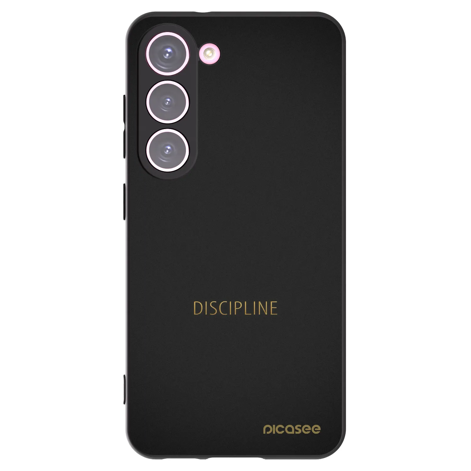 Picasee husă neagră din silicon pentru Samsung Galaxy S23 5G - Discipline