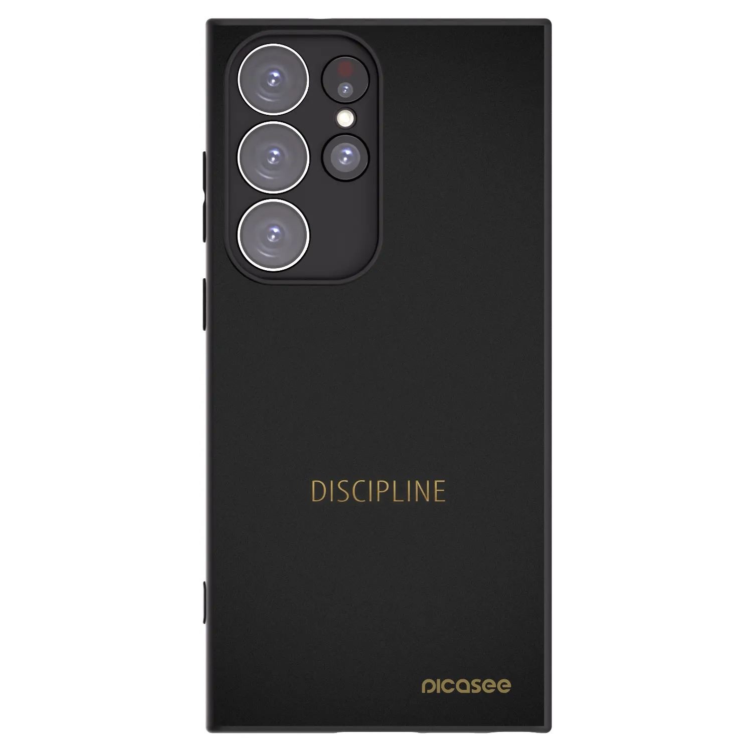 Picasee husă neagră din silicon pentru Samsung Galaxy S23 Ultra 5G - Discipline