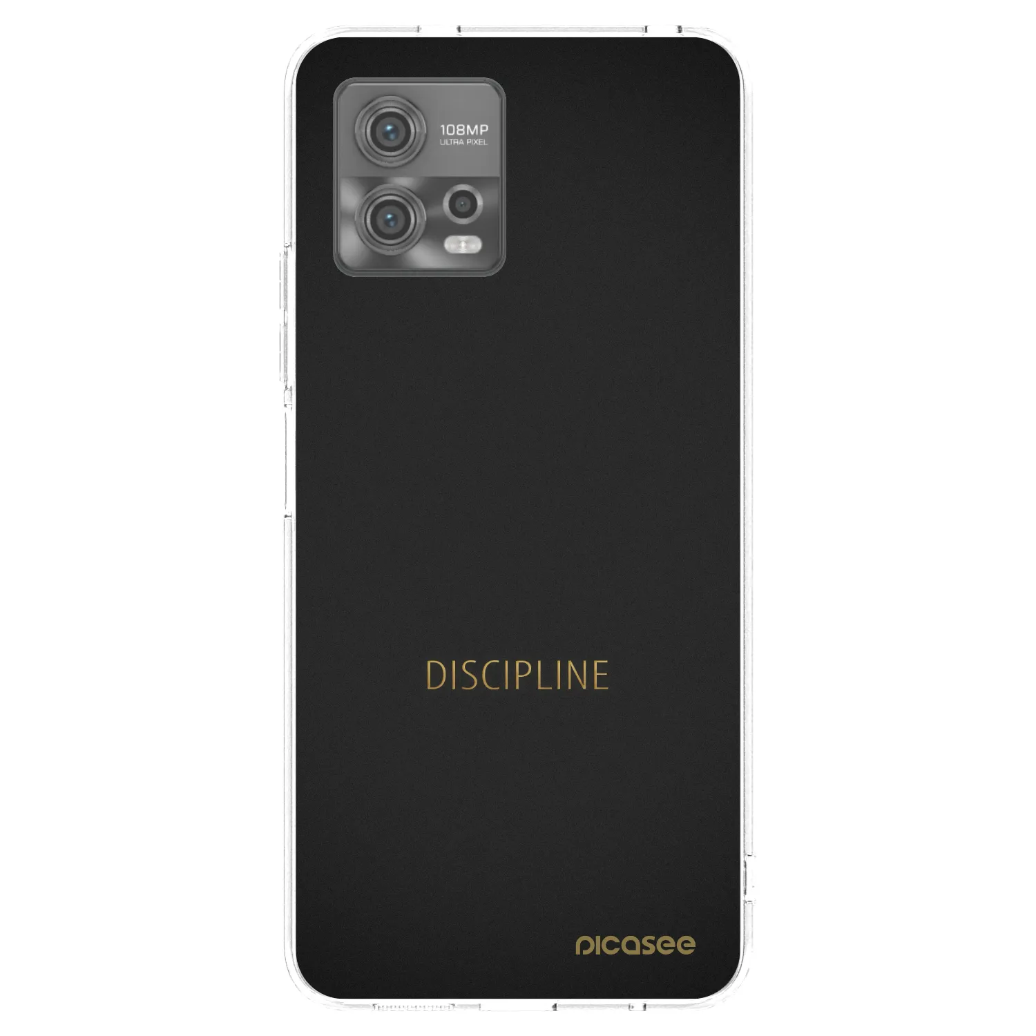 Picasee husă transparentă din silicon pentru Motorola Moto G72 - Discipline