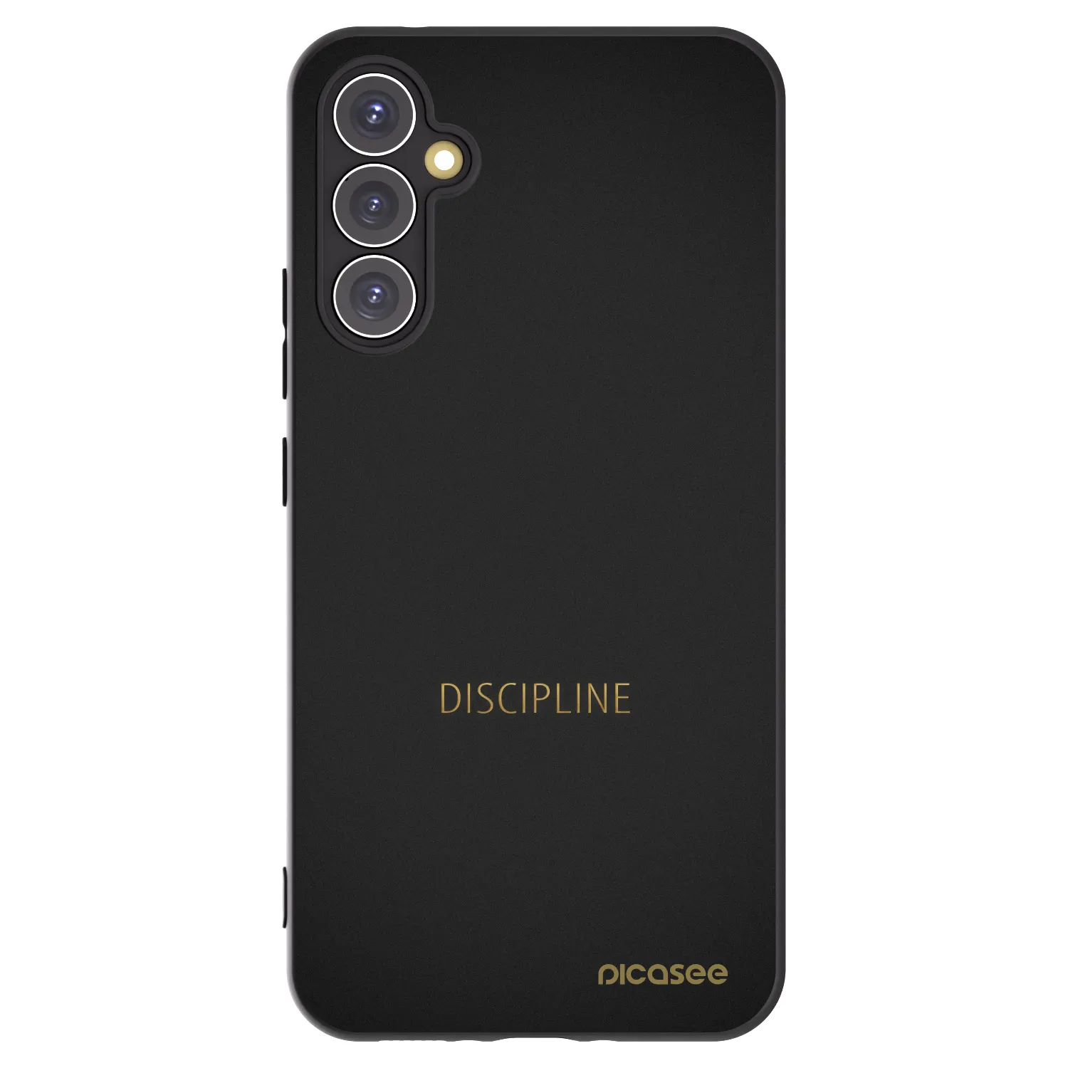 Picasee husă neagră din silicon pentru Samsung Galaxy A34 5G A346B - Discipline