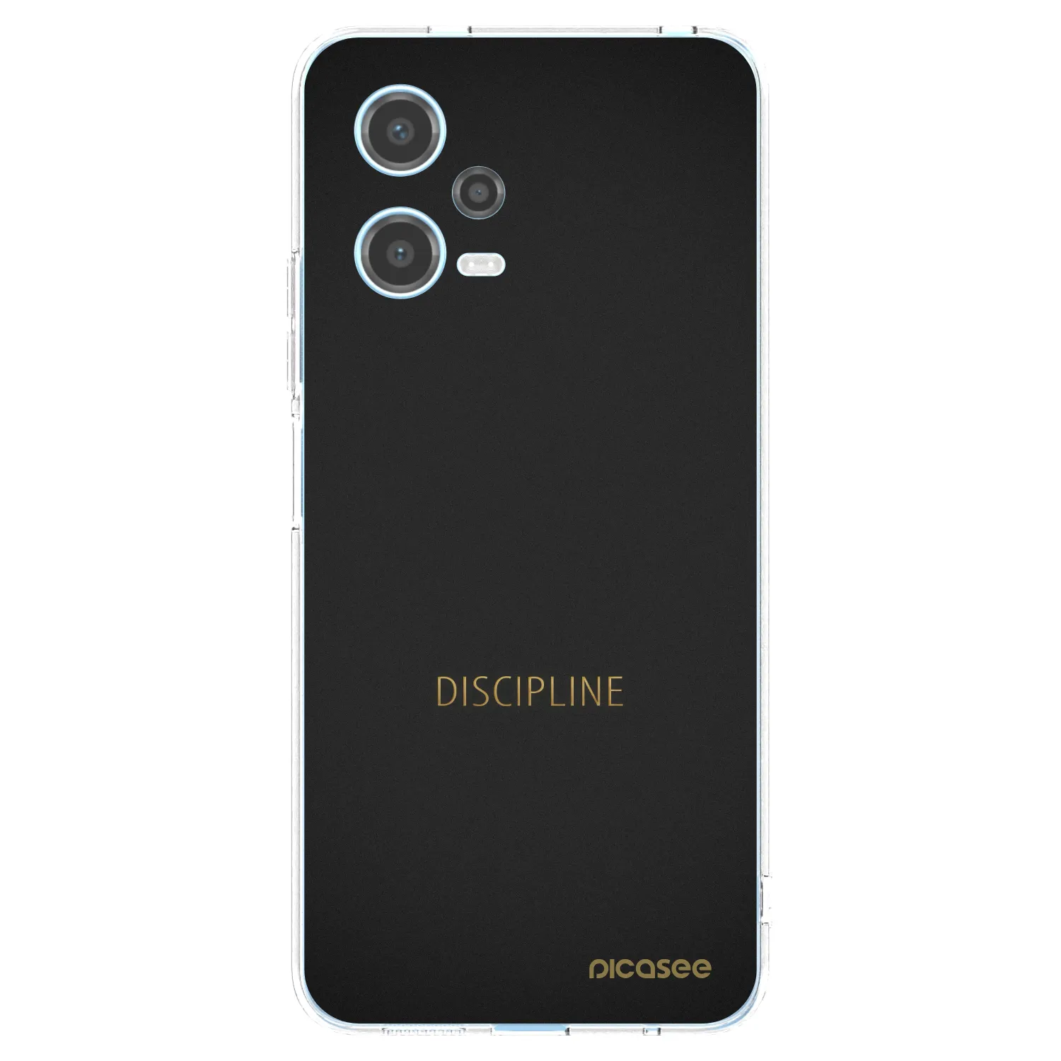 Picasee husă transparentă din silicon pentru Xiaomi Redmi Note 12 5G - Discipline