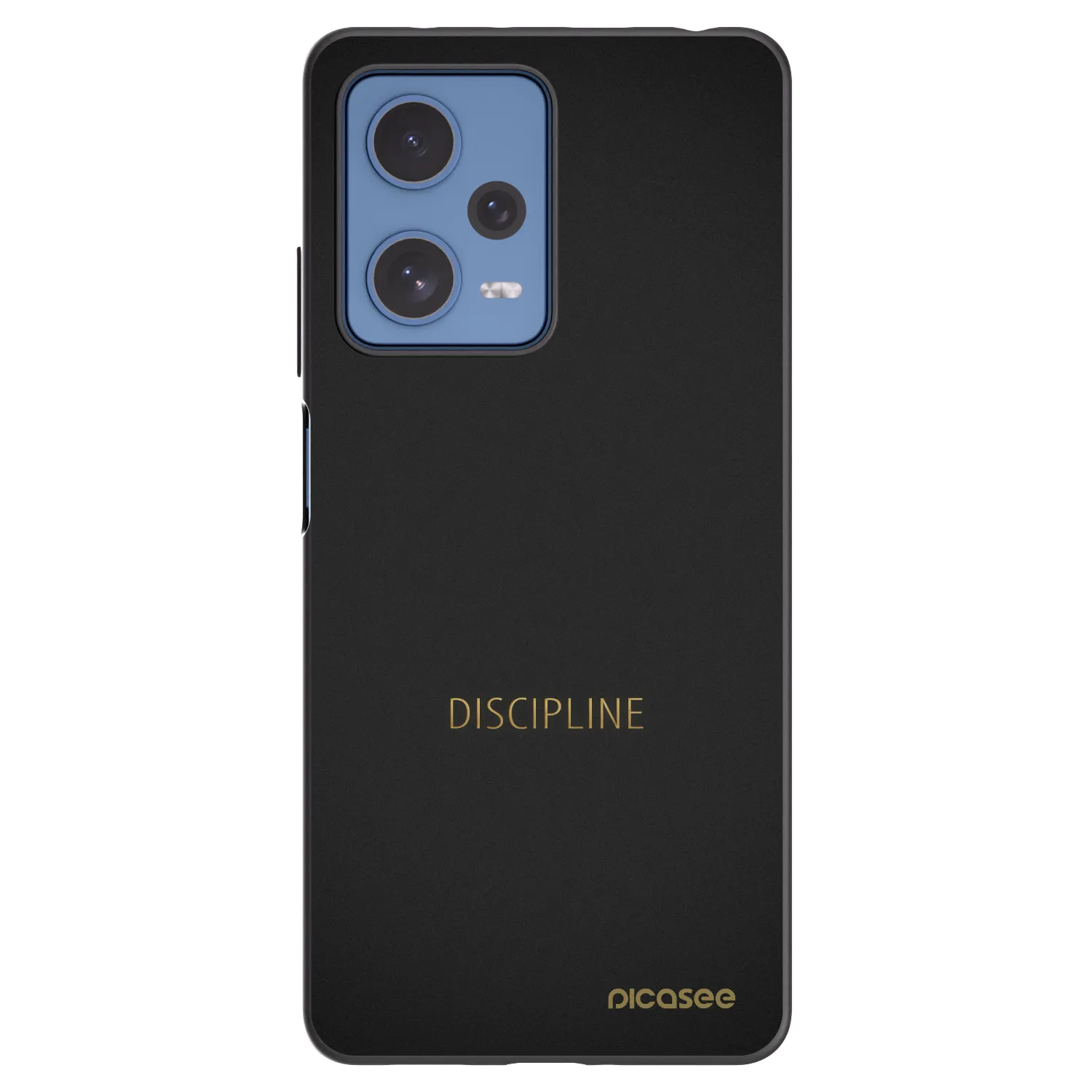 Picasee husă neagră din silicon pentru Xiaomi Redmi Note 12 Pro 5G - Discipline