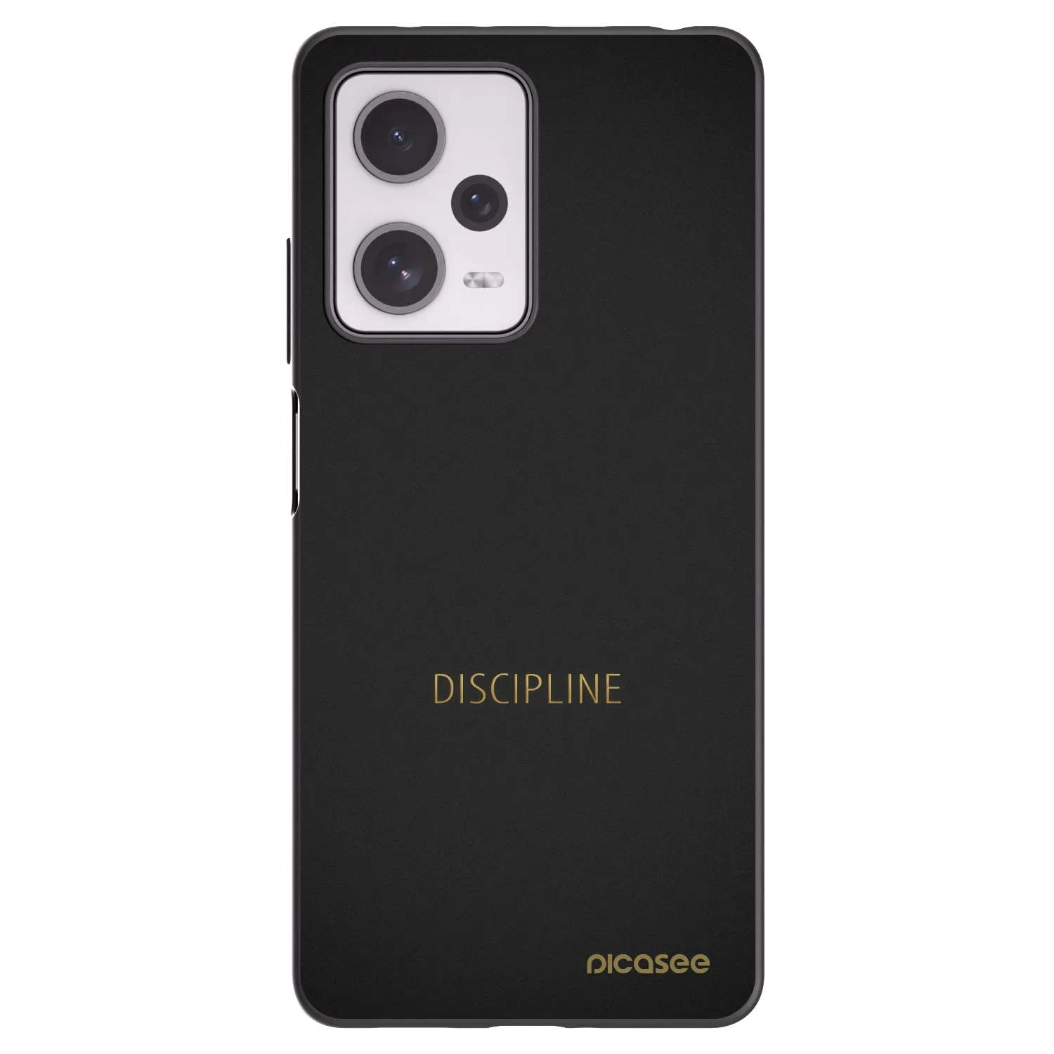 Picasee husă neagră din silicon pentru Xiaomi Redmi Note 12 Pro+ 5G - Discipline
