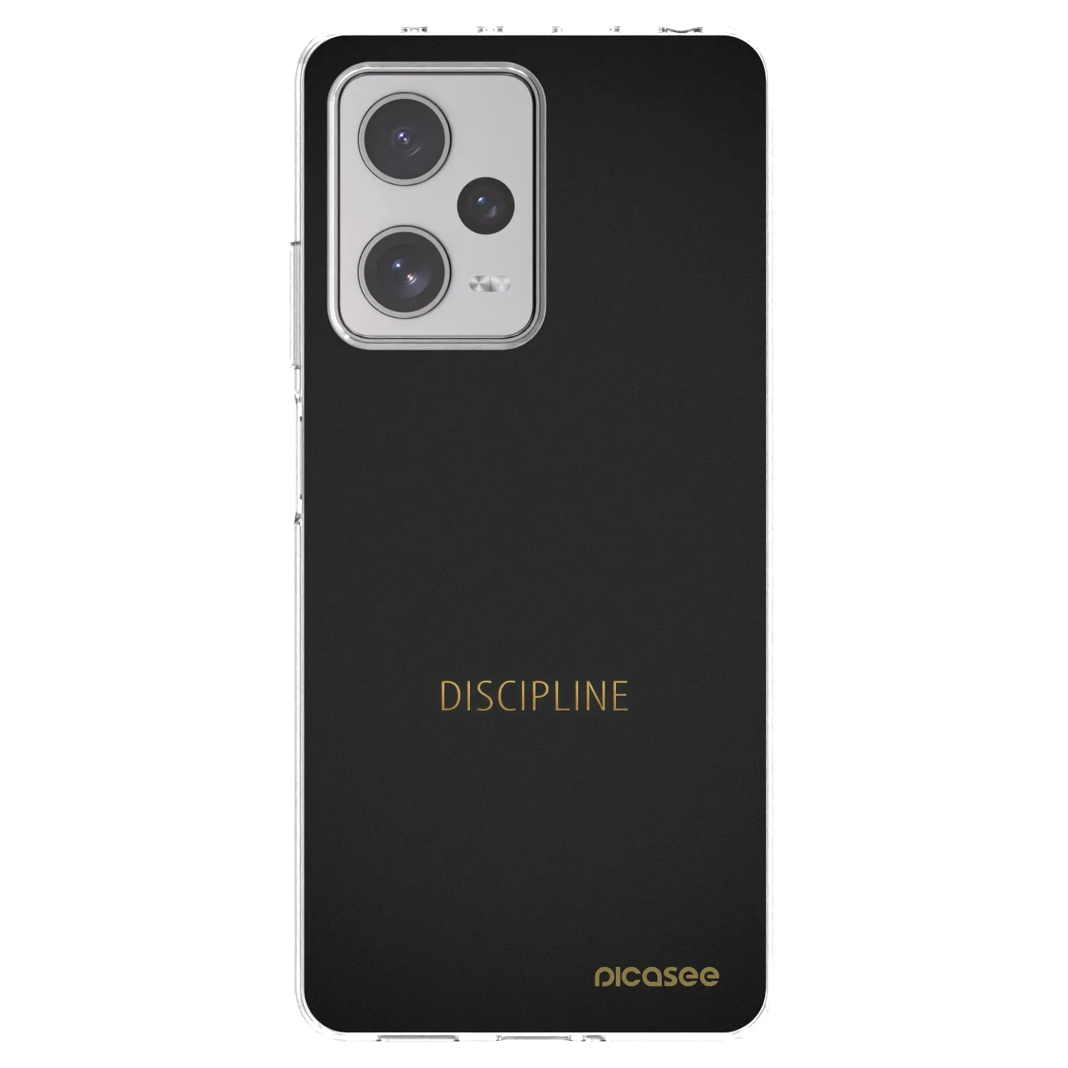 Picasee husă transparentă din silicon pentru Xiaomi Redmi Note 12 Pro+ 5G - Discipline
