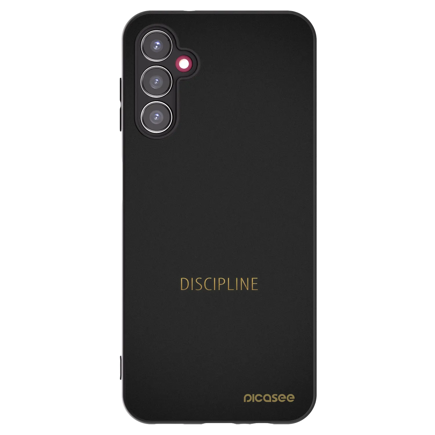 Picasee husă neagră din silicon pentru Samsung Galaxy A14 5G A146P - Discipline