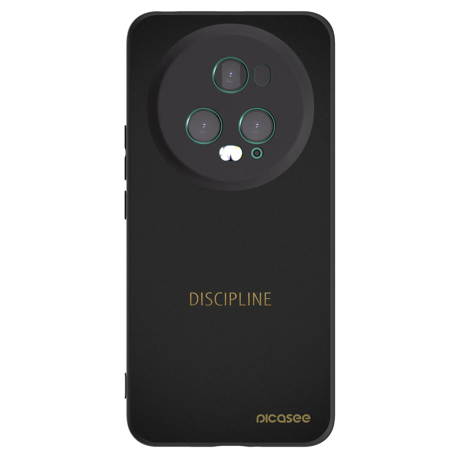 Picasee husă neagră din silicon pentru Honor Magic5 Pro - Discipline