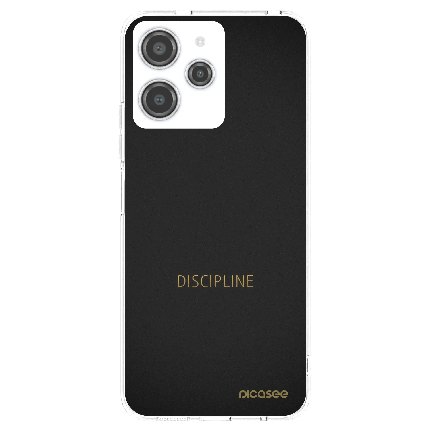 Picasee husă transparentă din silicon pentru Xiaomi Redmi 12 4G - Discipline
