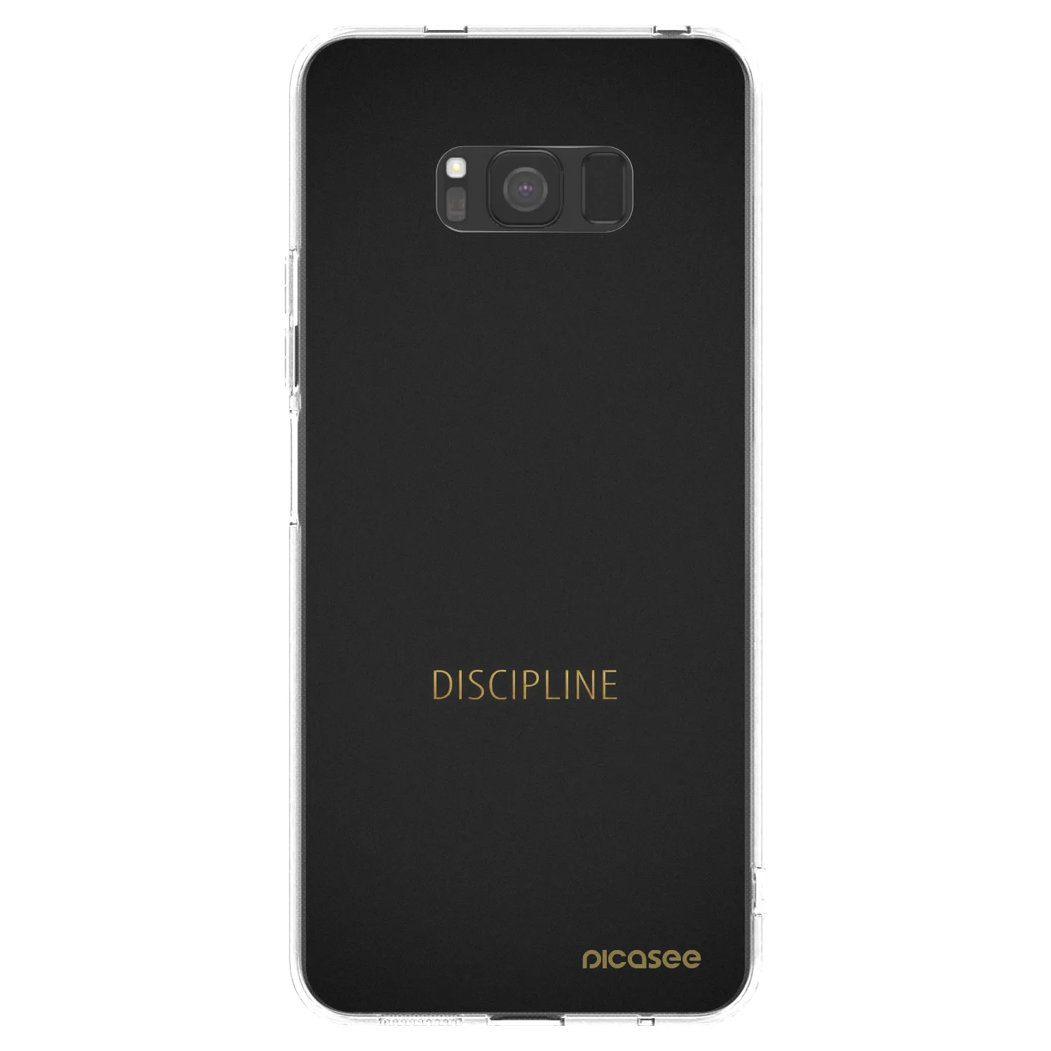 Picasee husă transparentă din silicon pentru Samsung Galaxy S8 G950F - Discipline