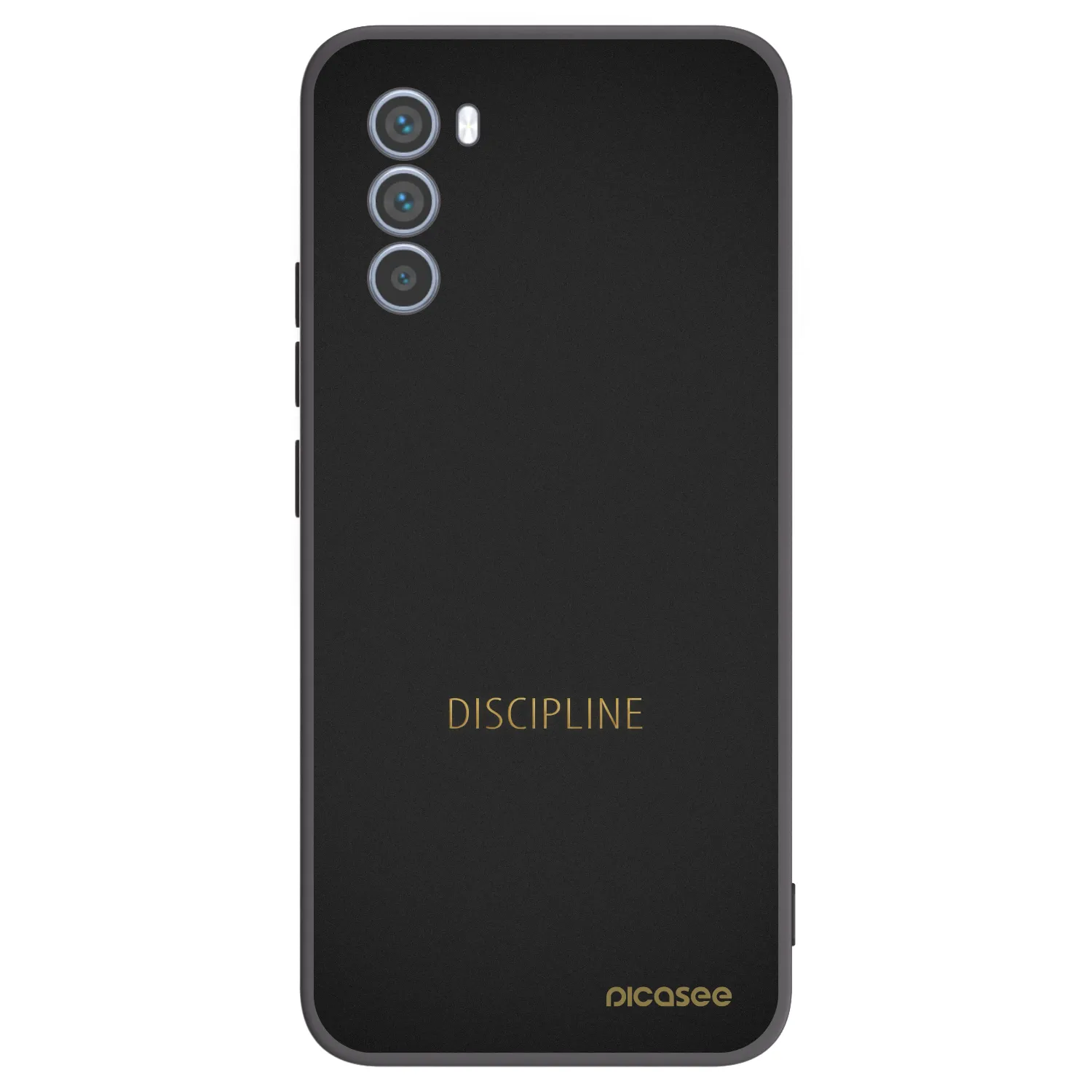 Picasee husă neagră din silicon pentru Motorola Moto G62 - Discipline