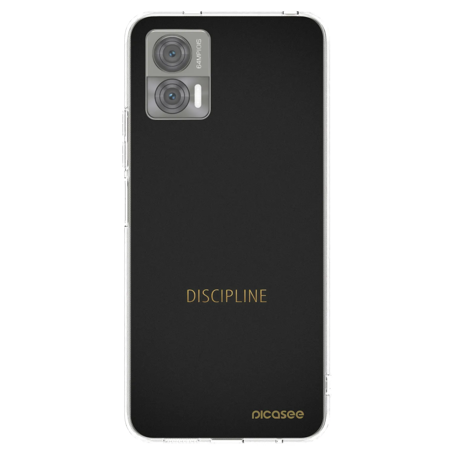 Picasee husă transparentă din silicon pentru Motorola Edge 30 Neo - Discipline
