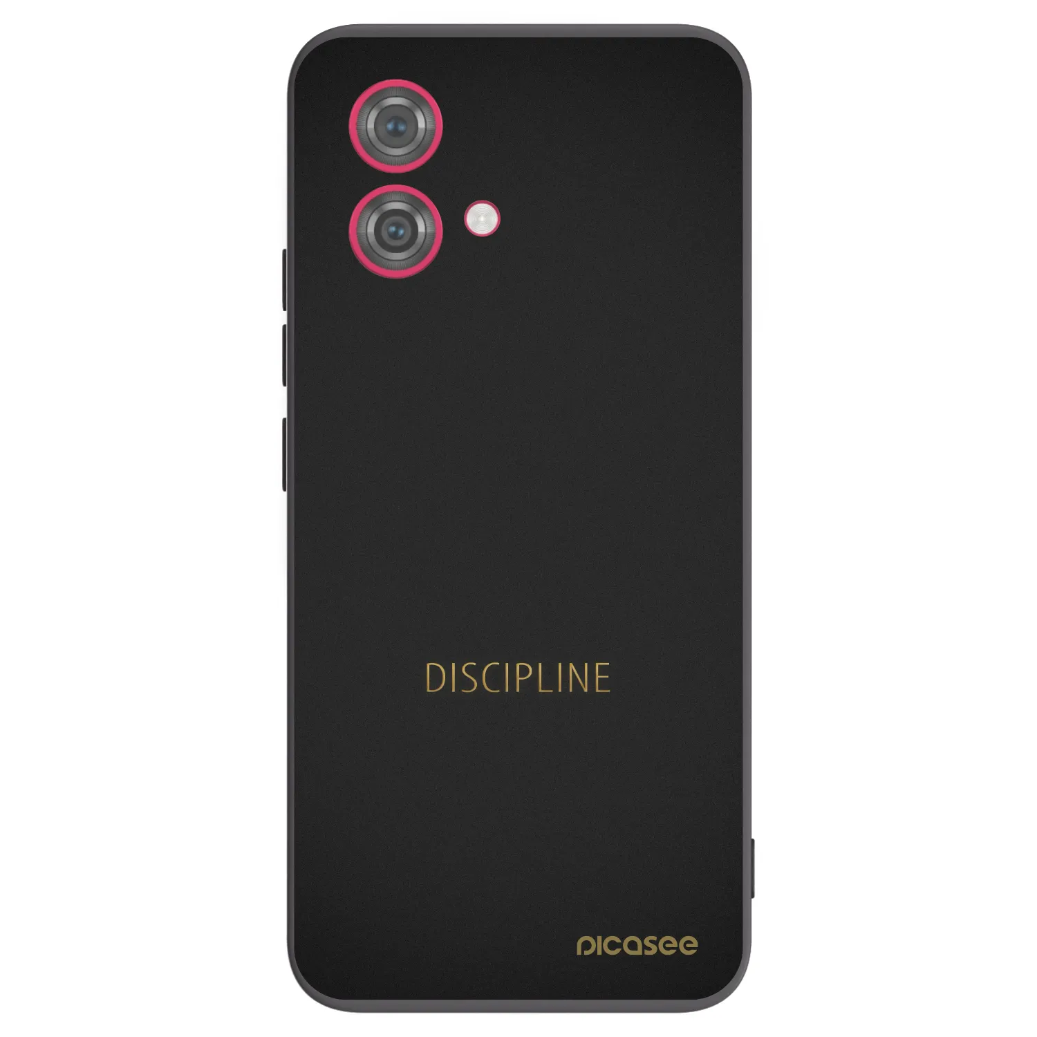 Picasee husă neagră din silicon pentru Motorola Moto G84 5G - Discipline