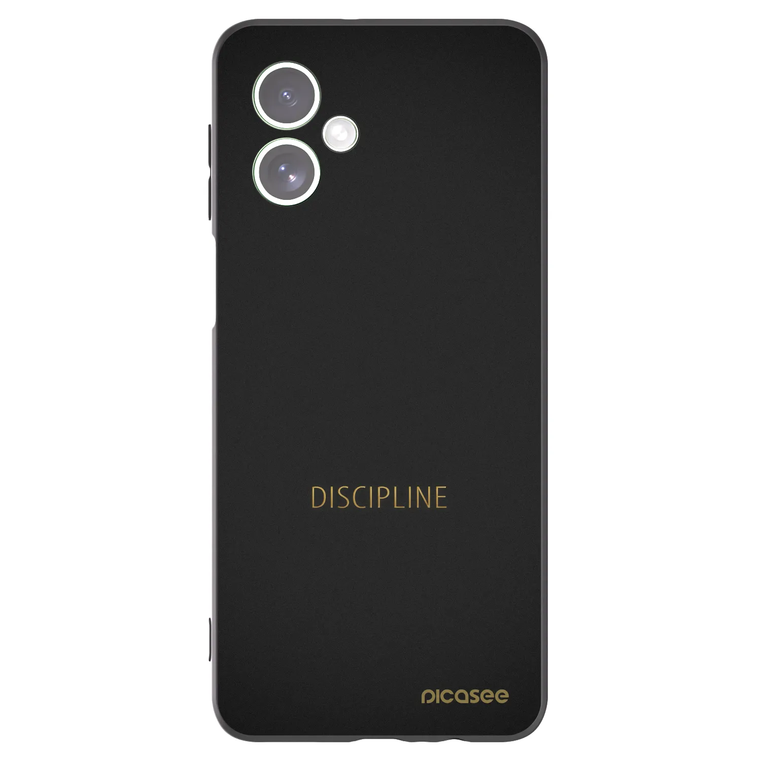 Picasee husă neagră din silicon pentru Motorola Moto G54 5G - Discipline